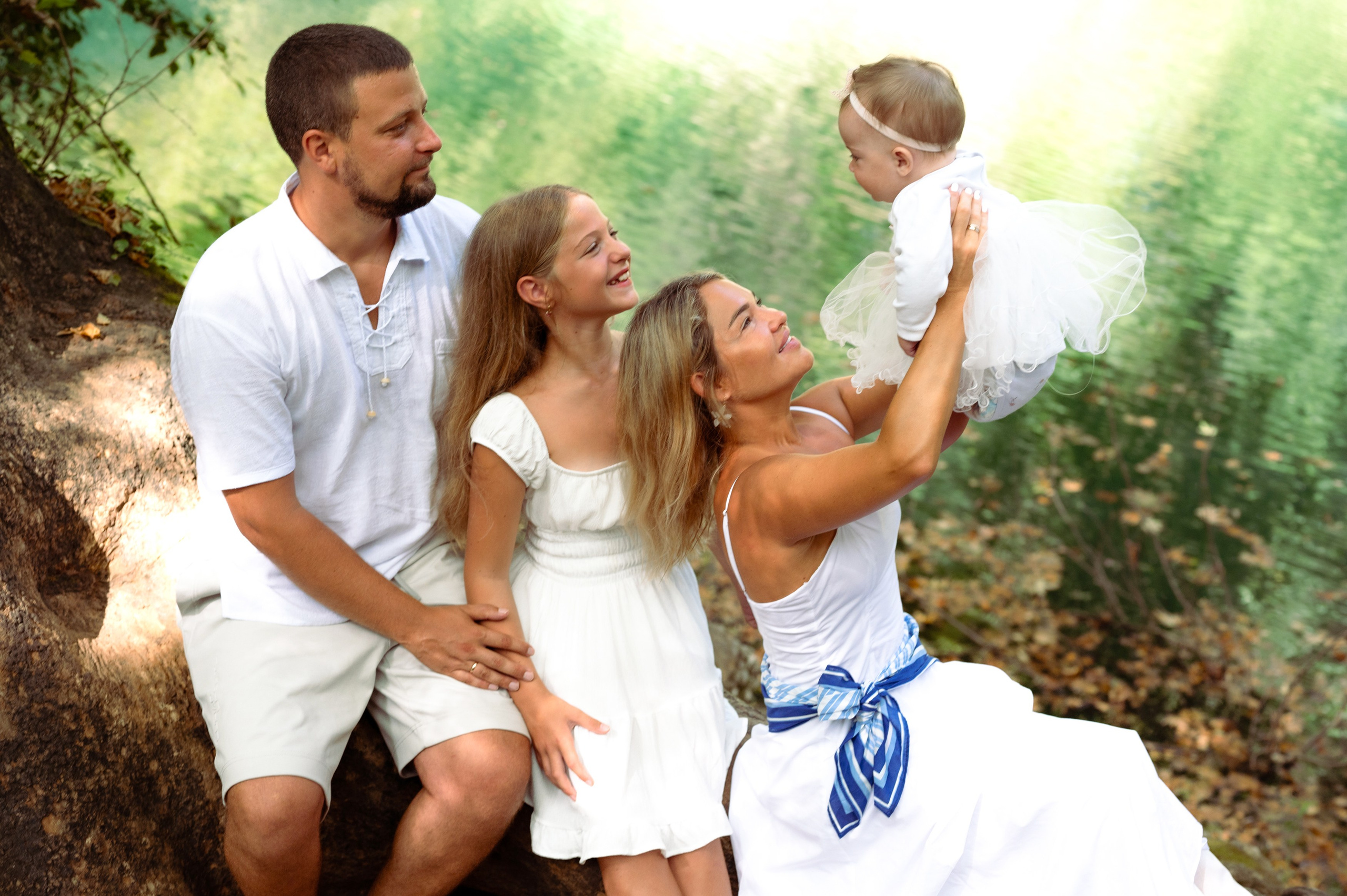 Семейная съеска Юля+Дима+Милана+Мия. Фотосессии в Анталии. Фотограф в Анталии Лариса Трубина