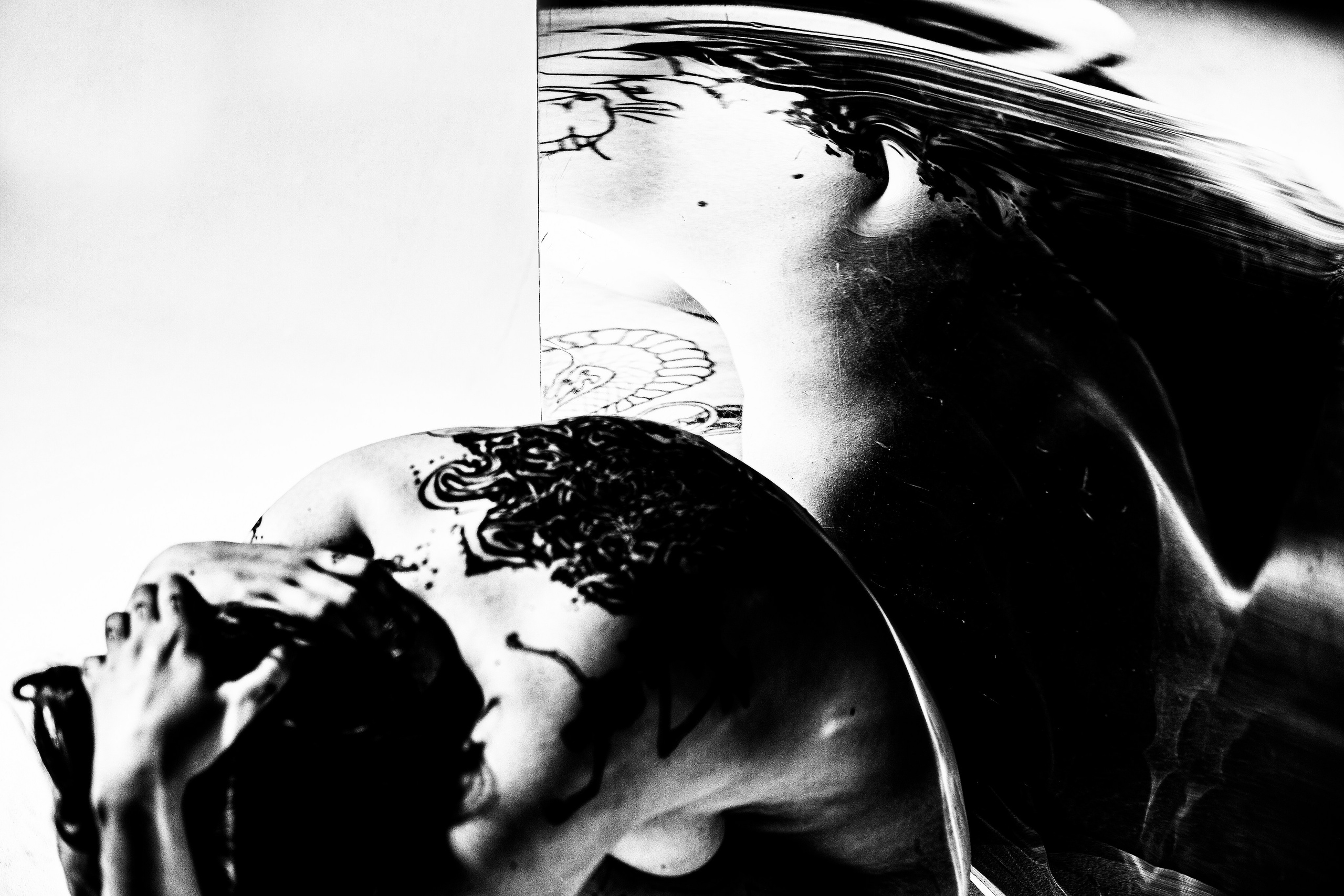 Настя Облако. Черно-белый фотограф Дмитрий Пчелкин