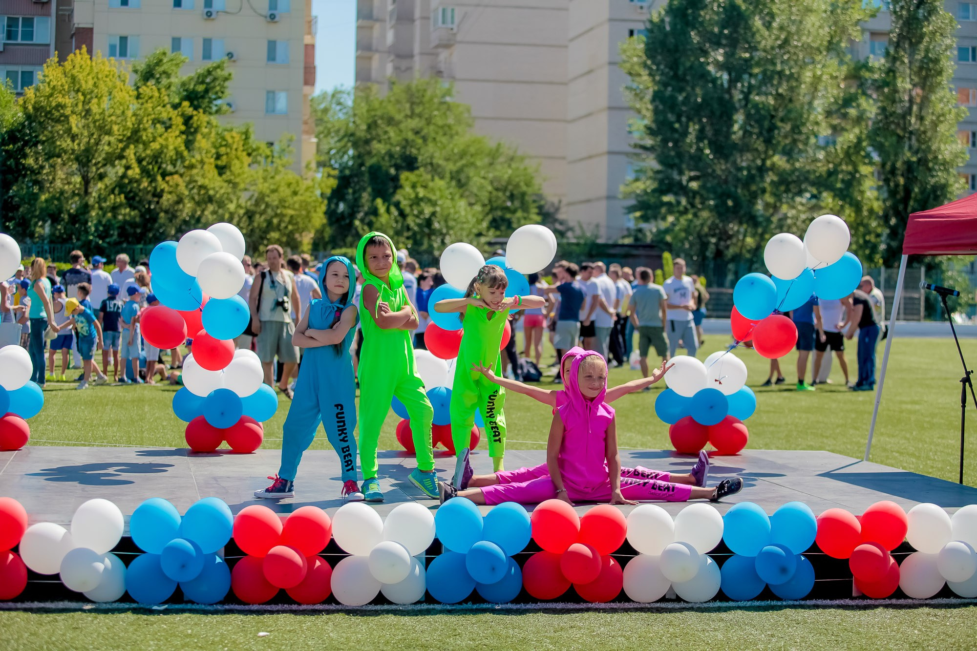 День Физкульт. Максим Матвийченко и Виктория Басова профессионалы своего дела