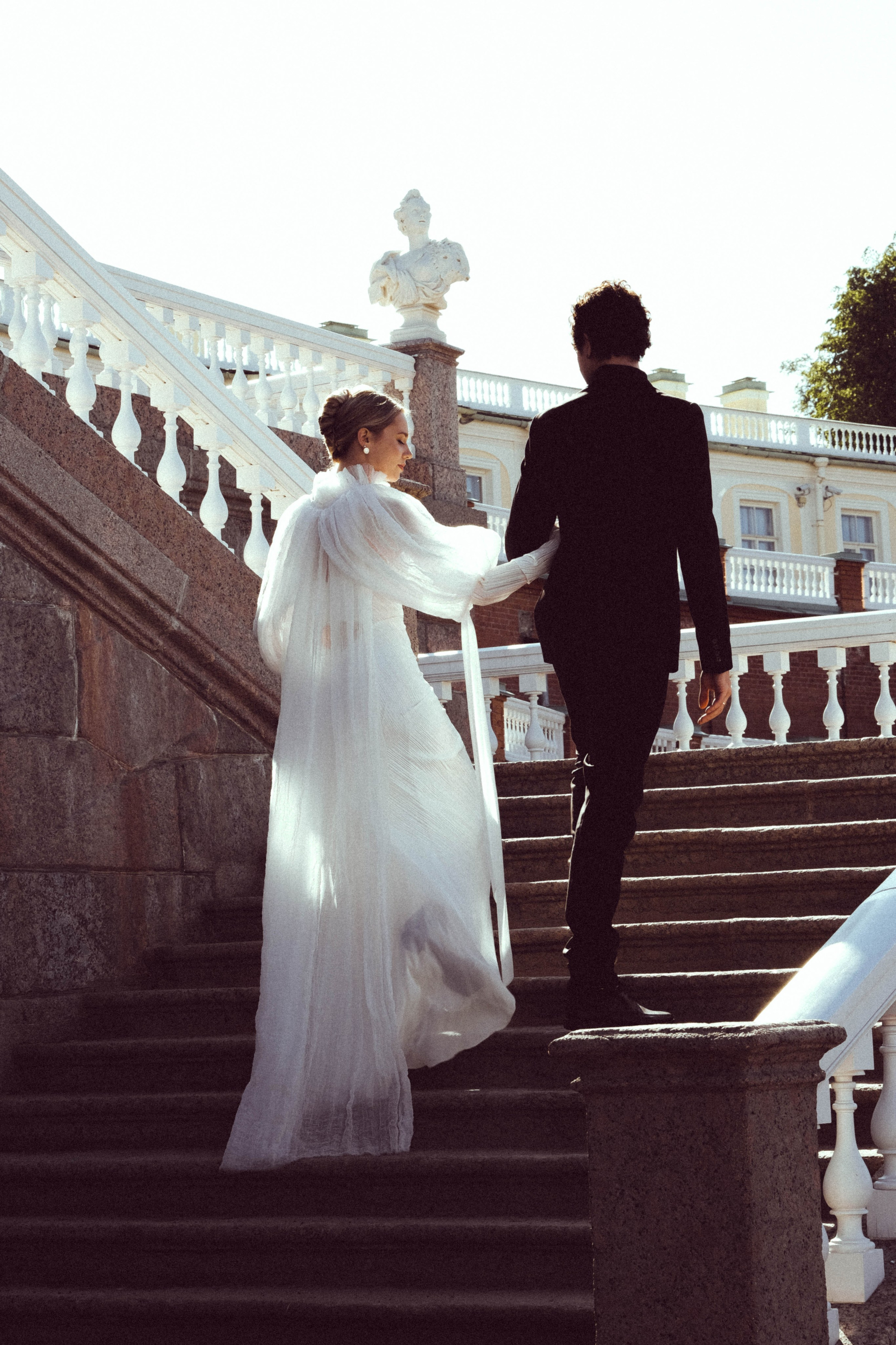 СВАДЕБНАЯ СЬЕМКА В ПАРКЕ ОРАНИЕНБАУМ. Профессиональный фотограф, Санкт-Петербург — Виктория Богомолова