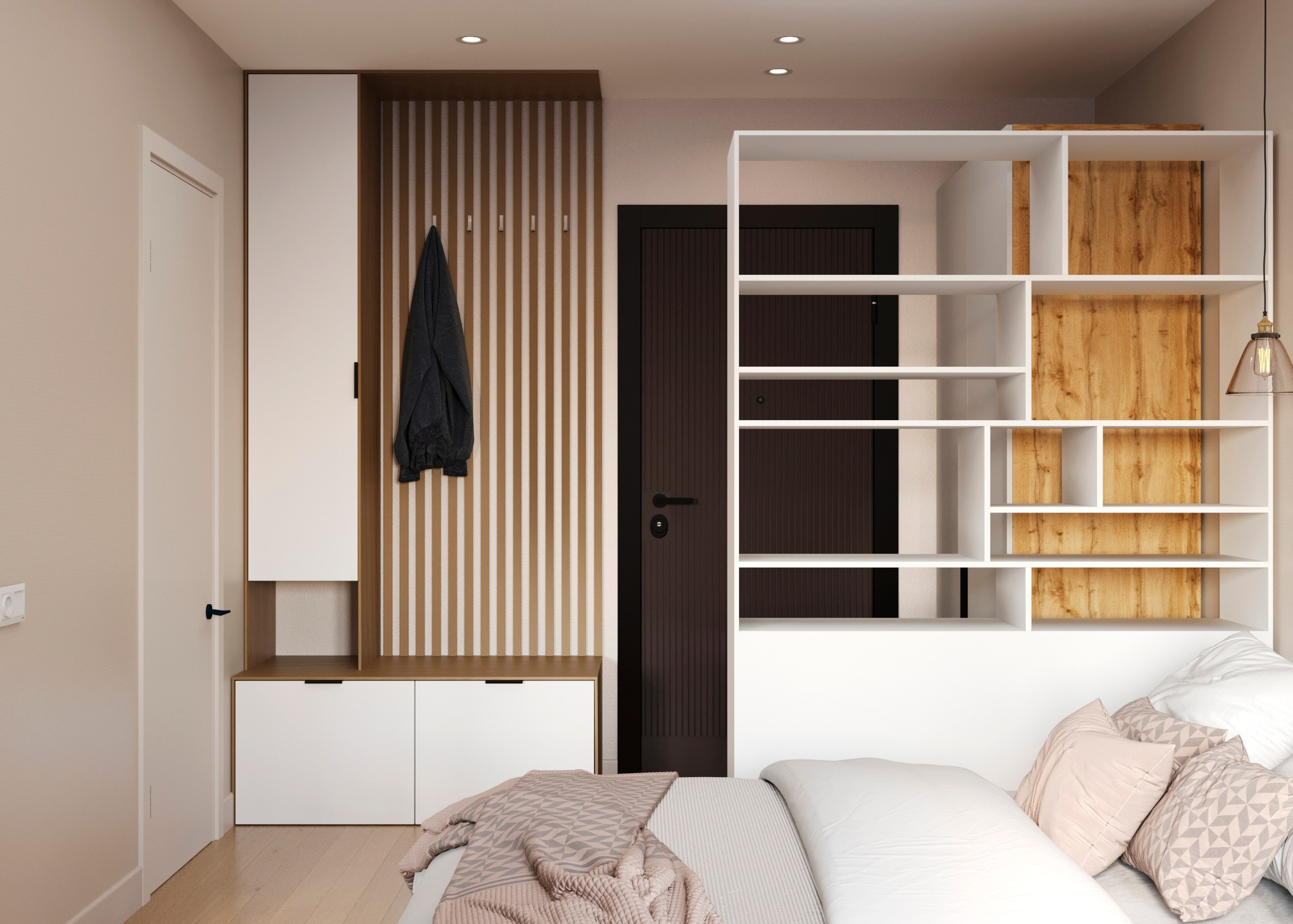 ЖК Строительный проезд. Дизайн интерьера в Москве: уютные планировки и стильные цветовые решения от Гегани Амирян