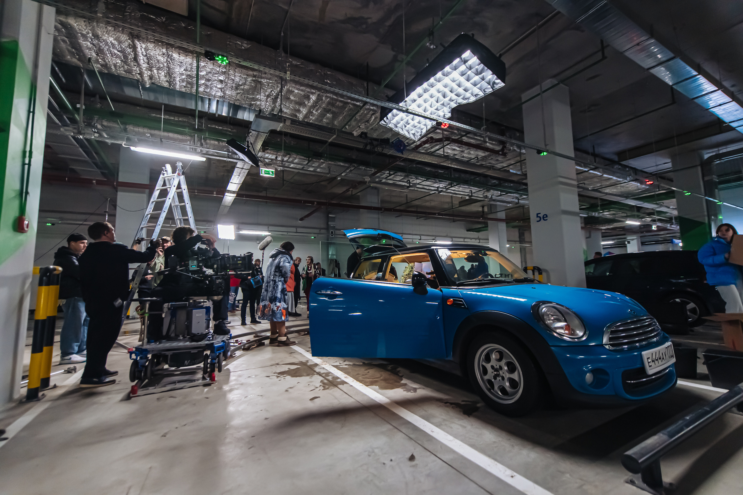 The backstage of the Dynamo New Year’s video, 2021. Фотограф Кирилл Сафонов