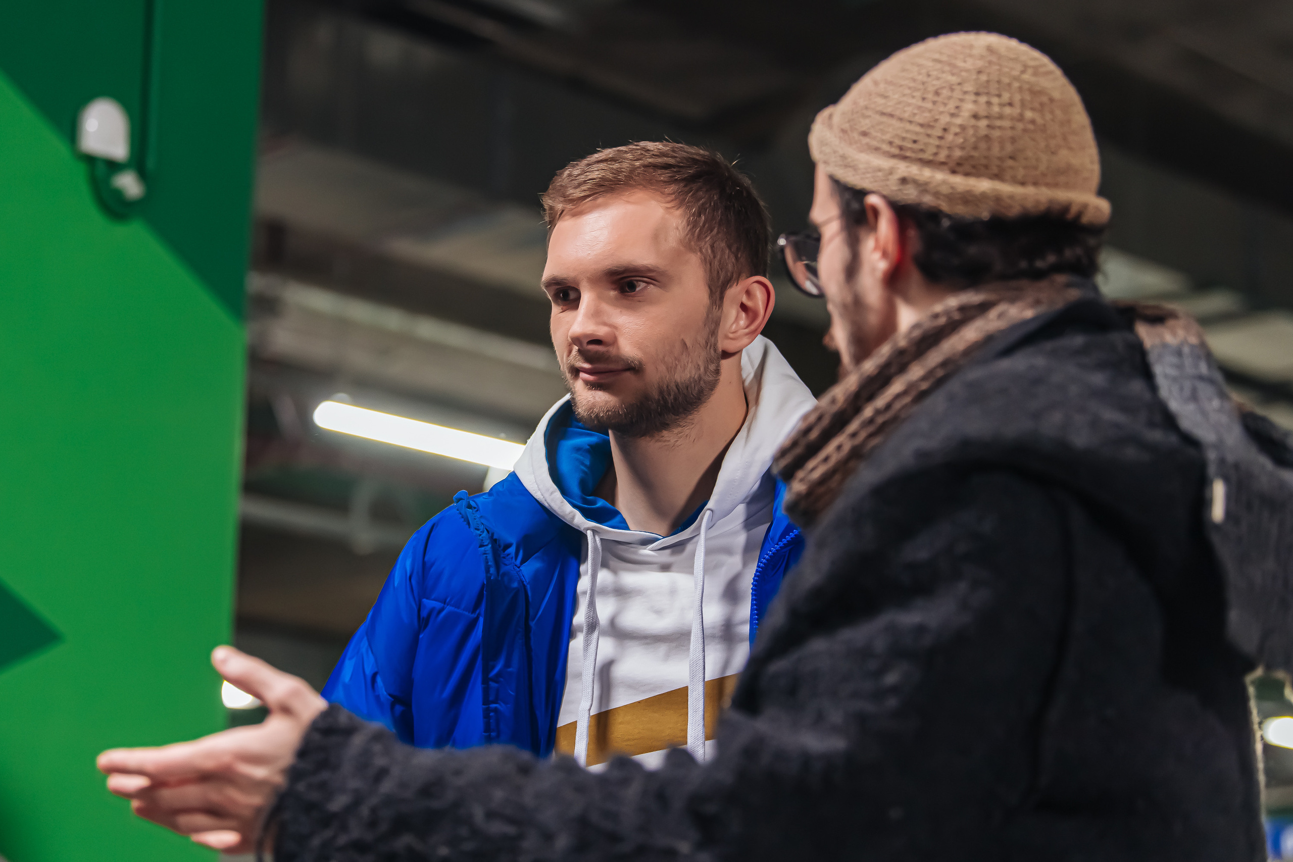 The backstage of the Dynamo New Year’s video, 2021. Фотограф Кирилл Сафонов