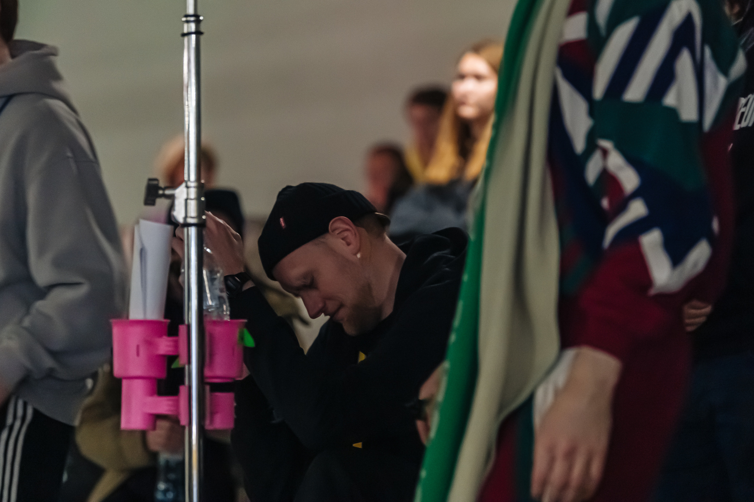 The backstage of the Dynamo New Year’s video, 2021. Фотограф Кирилл Сафонов