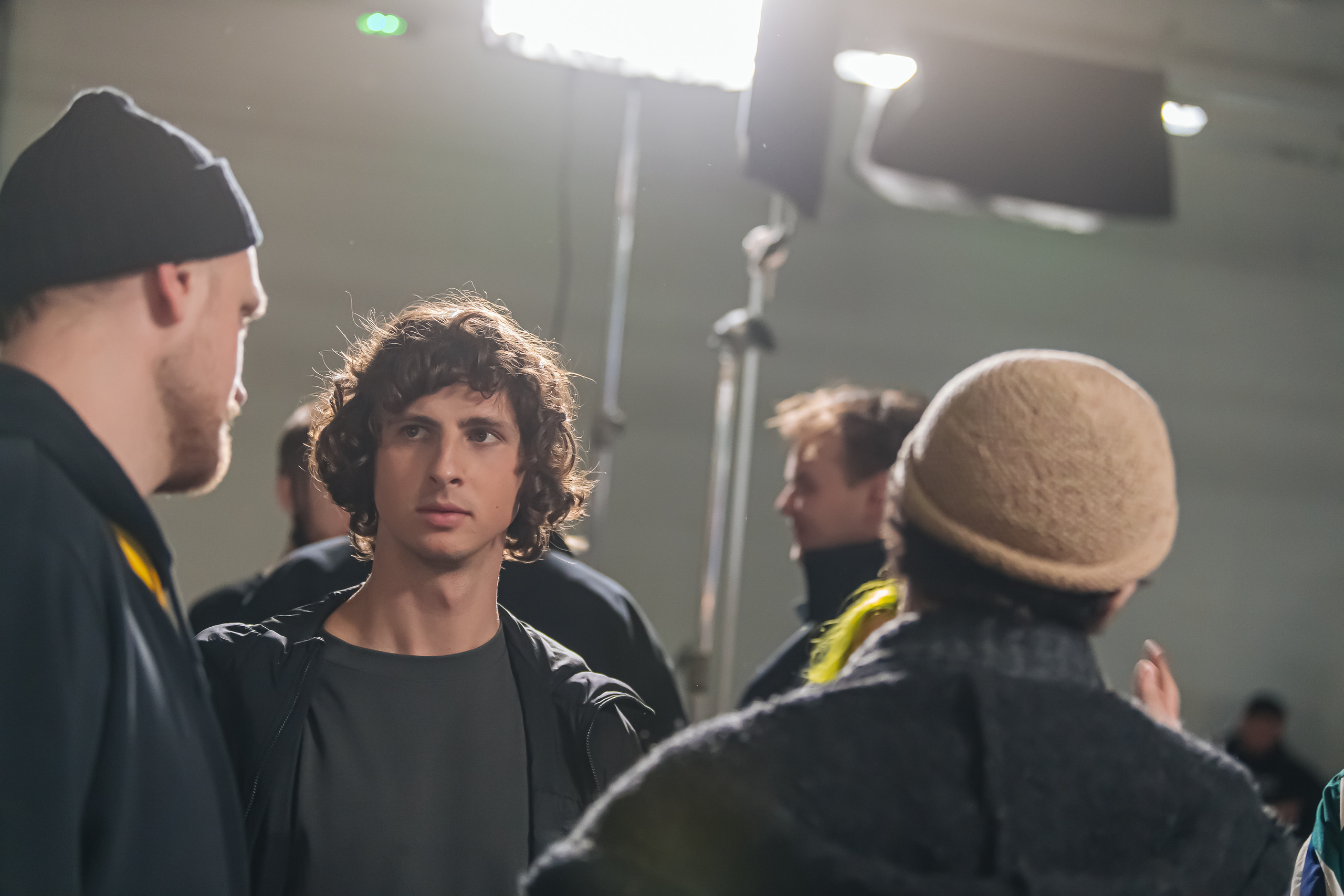 The backstage of the Dynamo New Year’s video, 2021. Фотограф Кирилл Сафонов