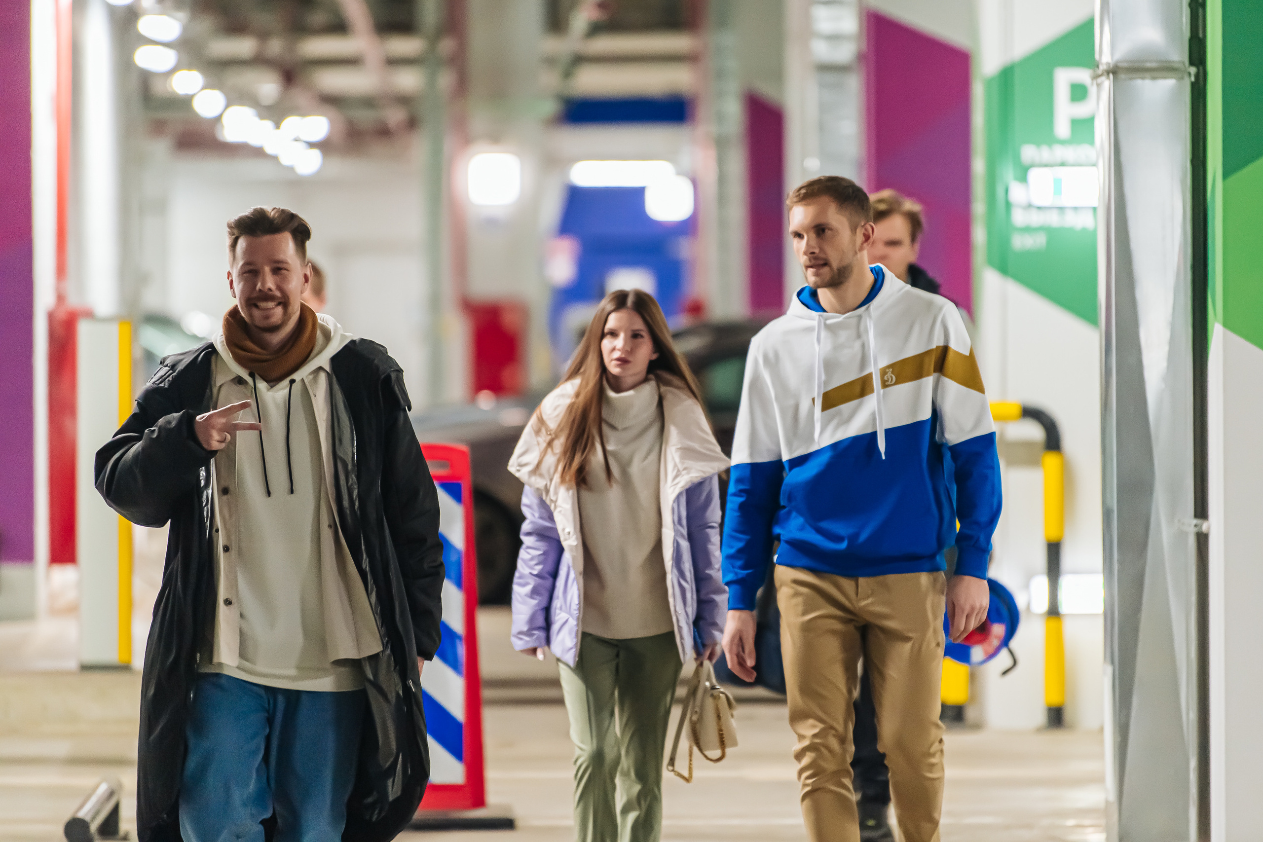 The backstage of the Dynamo New Year’s video, 2021. Фотограф Кирилл Сафонов