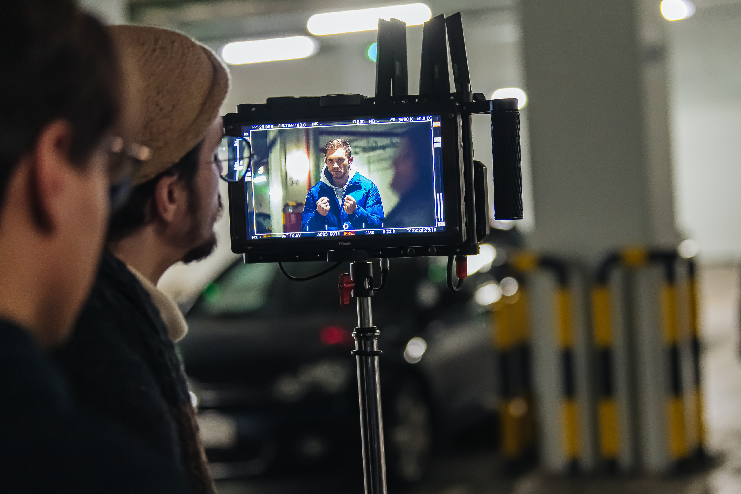 The backstage of the Dynamo New Year’s video, 2021. Фотограф Кирилл Сафонов