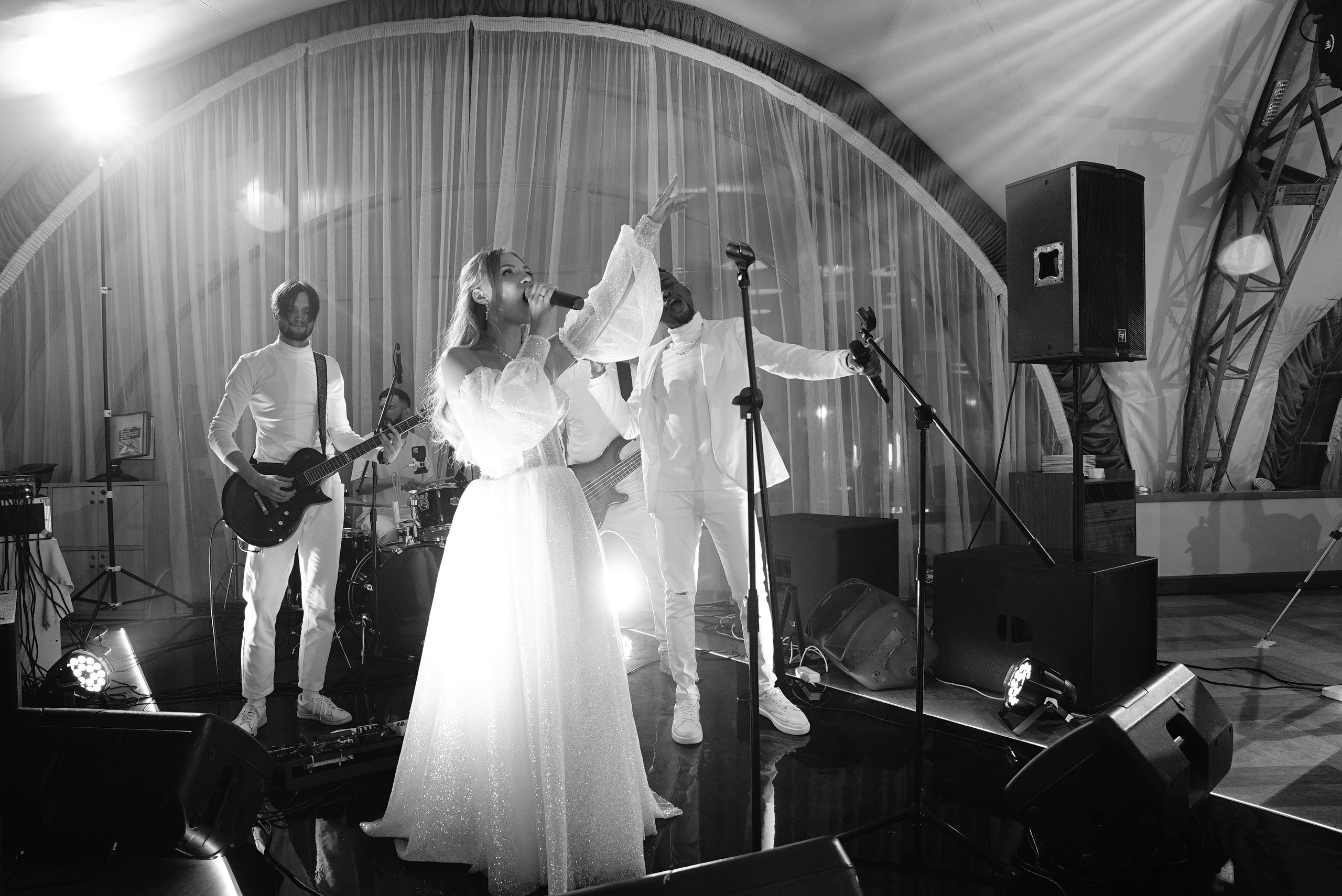 Никита и Галина чб. Свадебный фотограф в Самаре Анна Ковалева