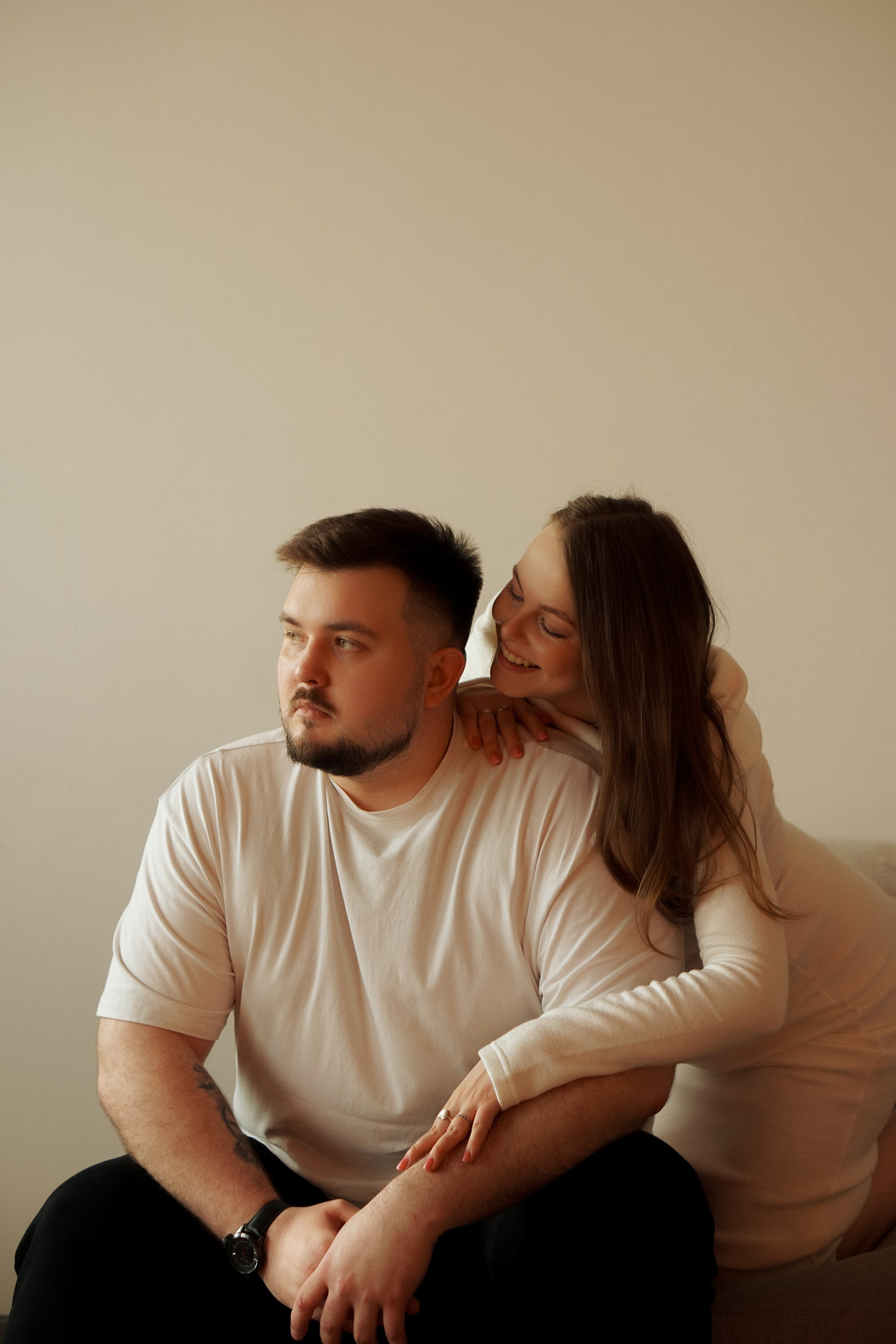 Беременность студия. Фотограф Москва — Полина Робин