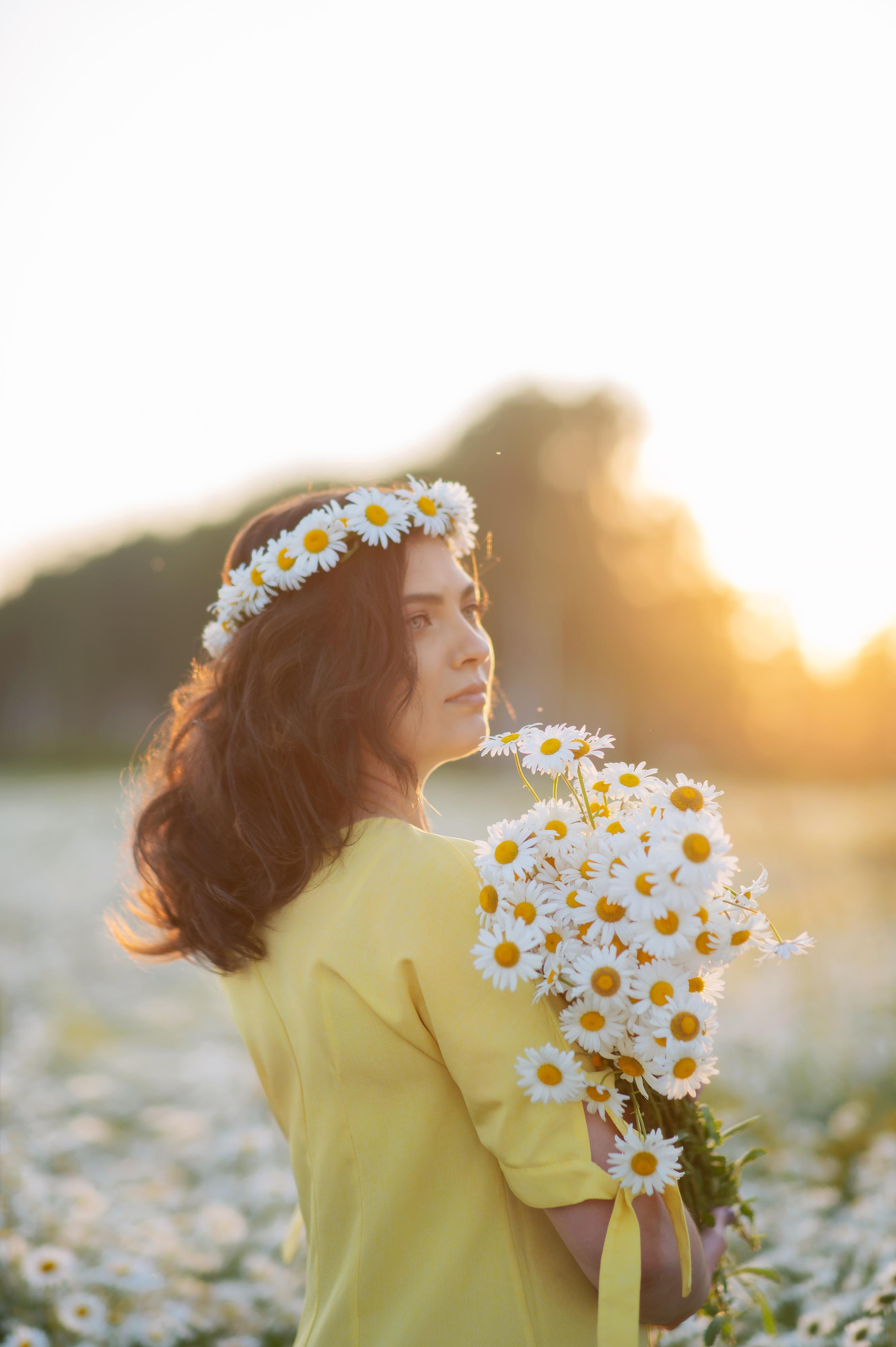 Ромашки. Детский и семейный фотограф Москва Рязань