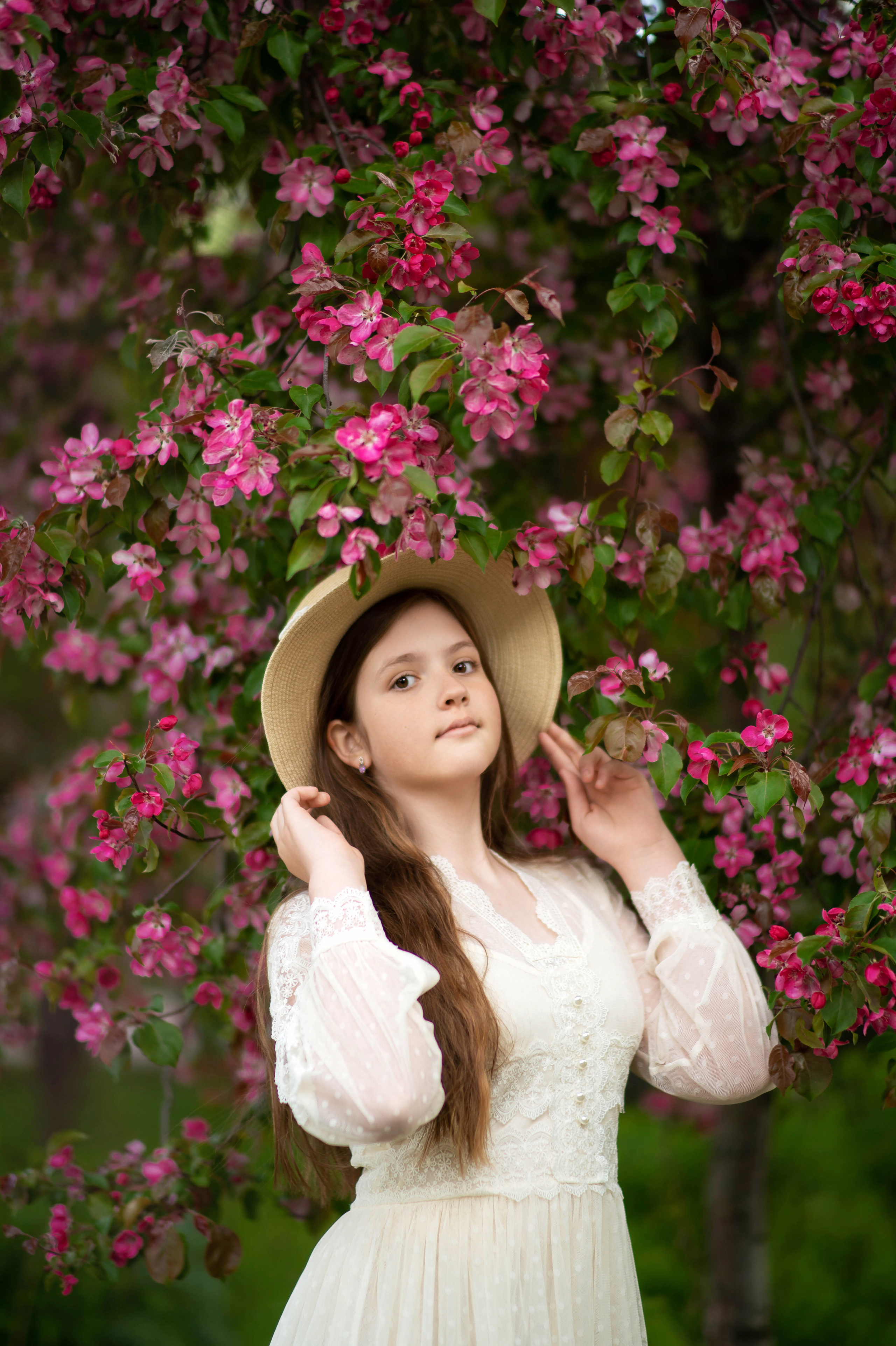 Розовые яблони. Детский и семейный фотограф Москва Рязань