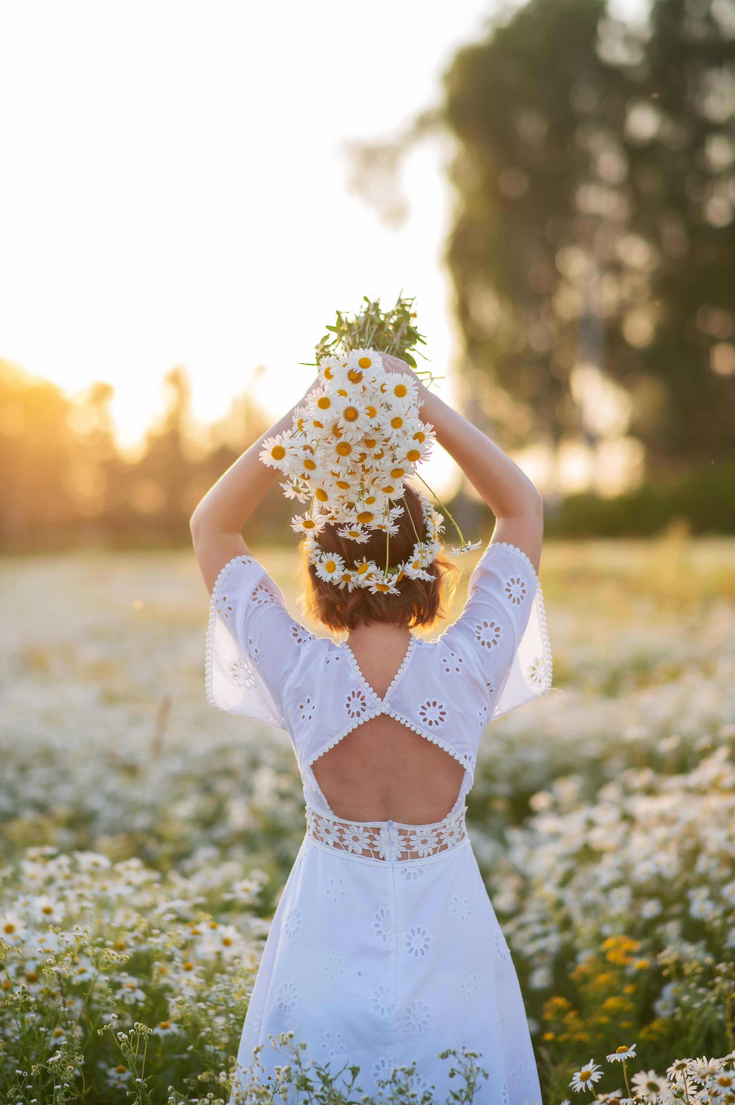 Ромашки. Детский и семейный фотограф Москва Рязань
