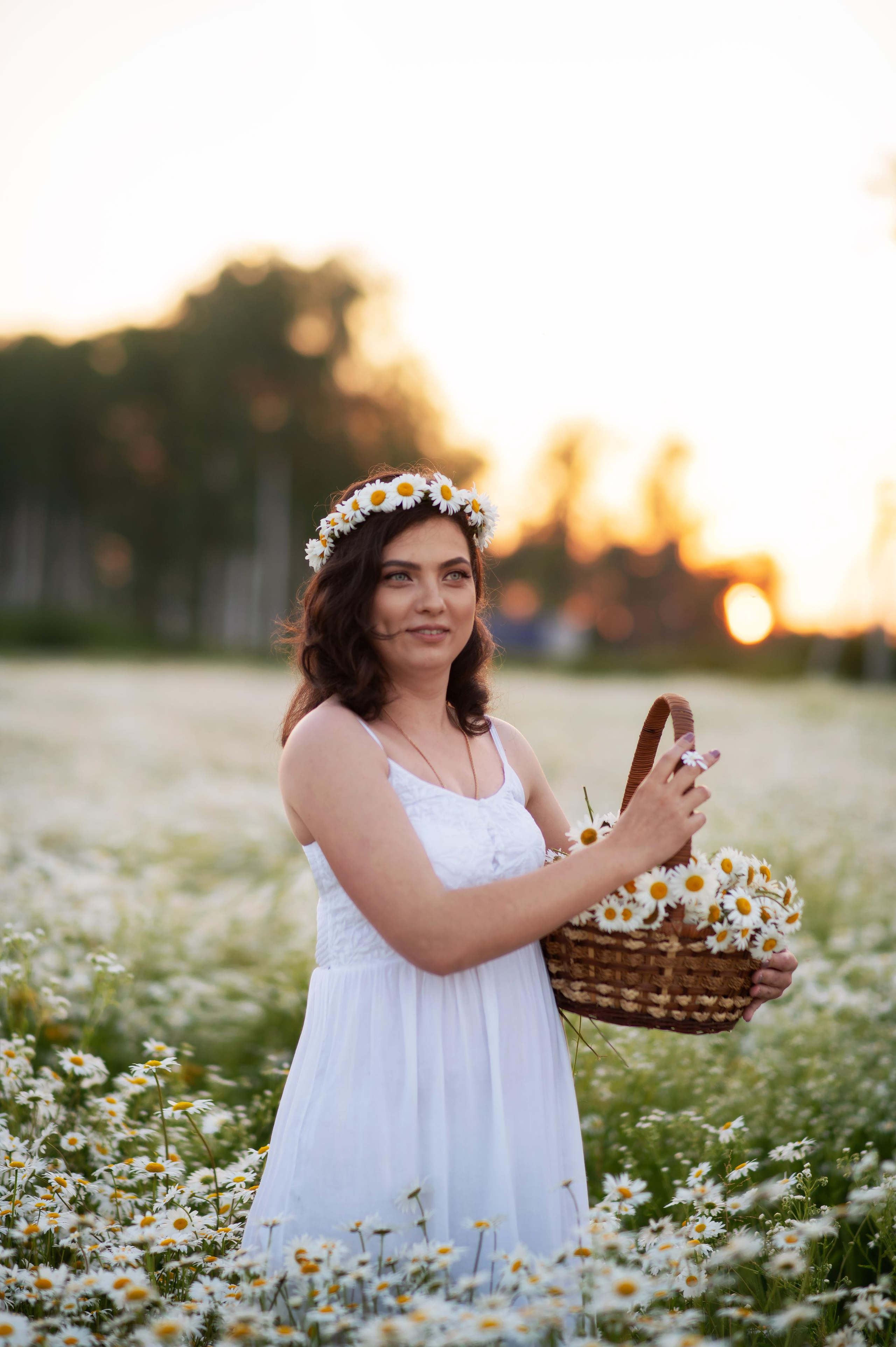 Ромашки. Детский и семейный фотограф Москва Рязань