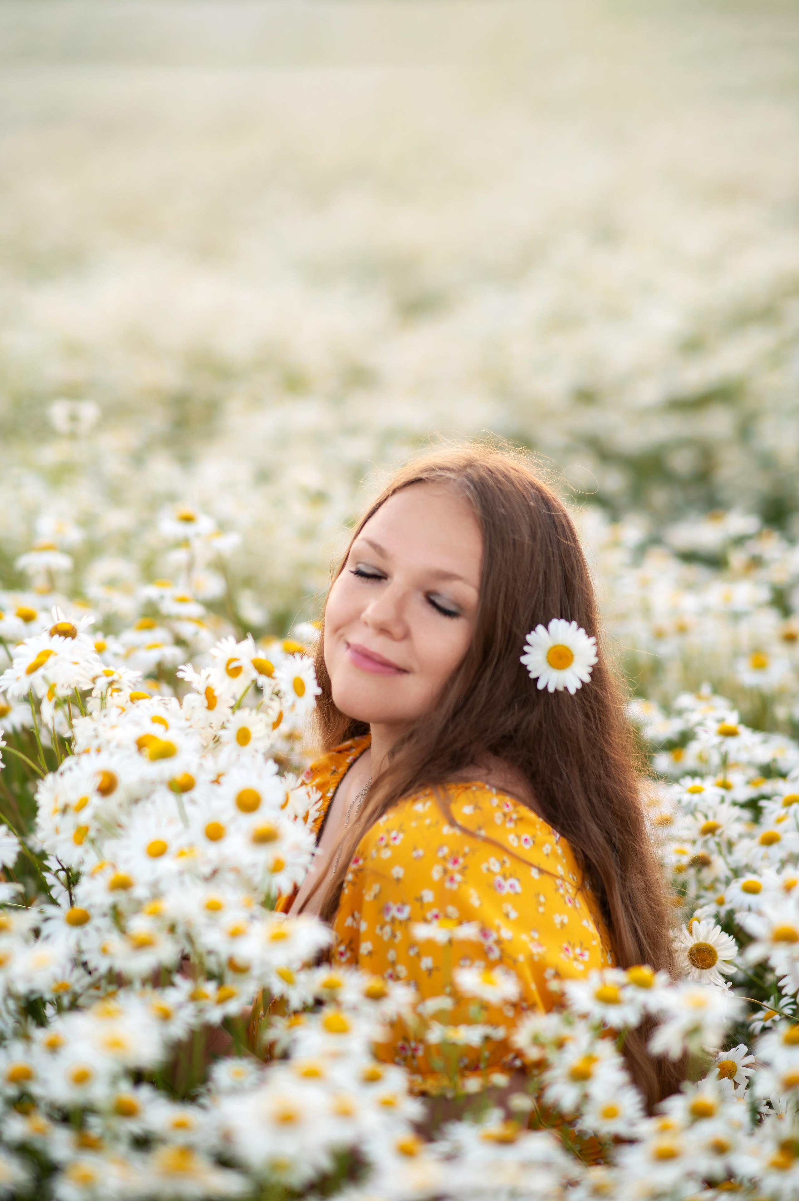 Ромашки. Детский и семейный фотограф Москва Рязань