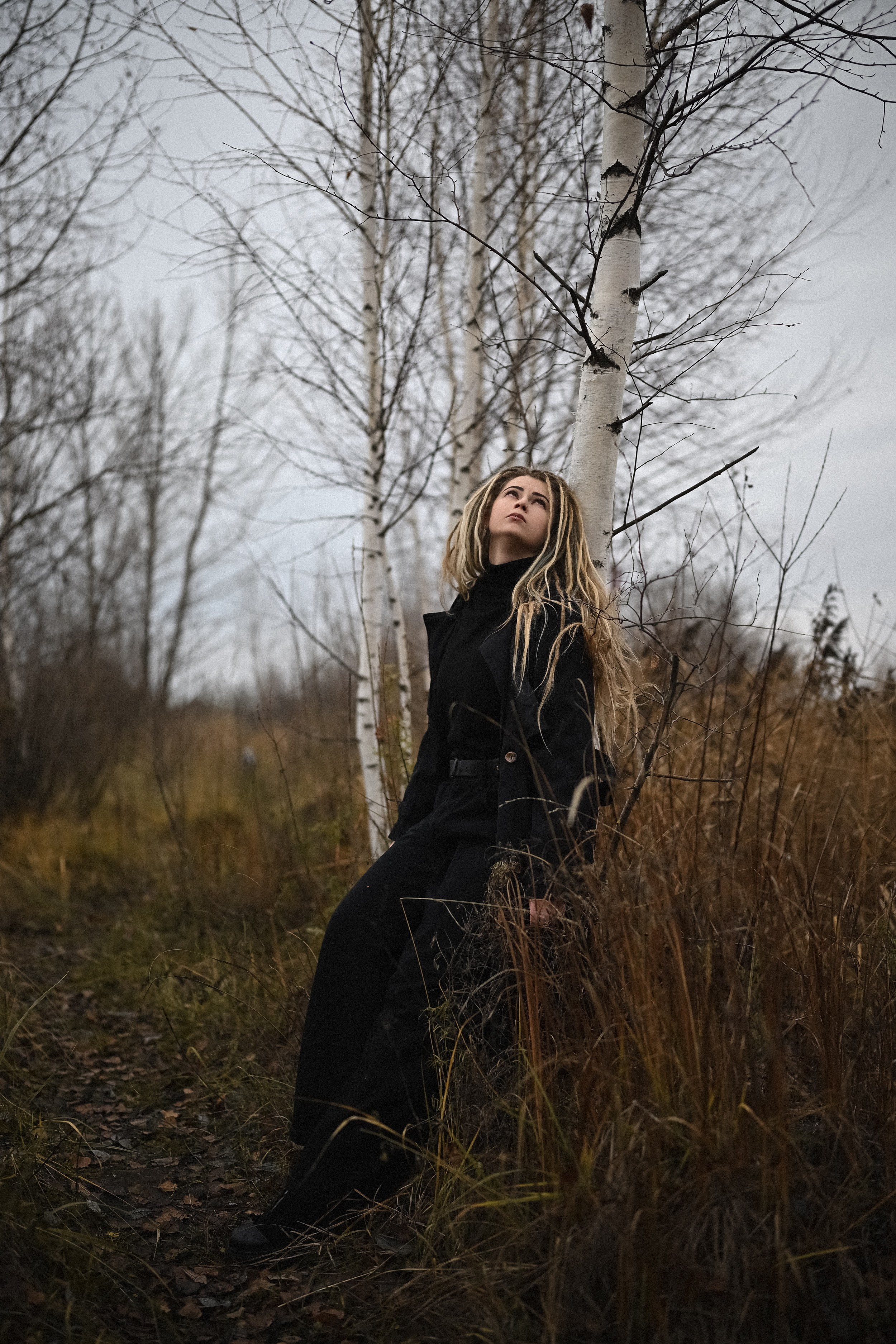 Тишина осени — атмосферная фотосессия на природе в Казани от фотографа Алексея Клейменова