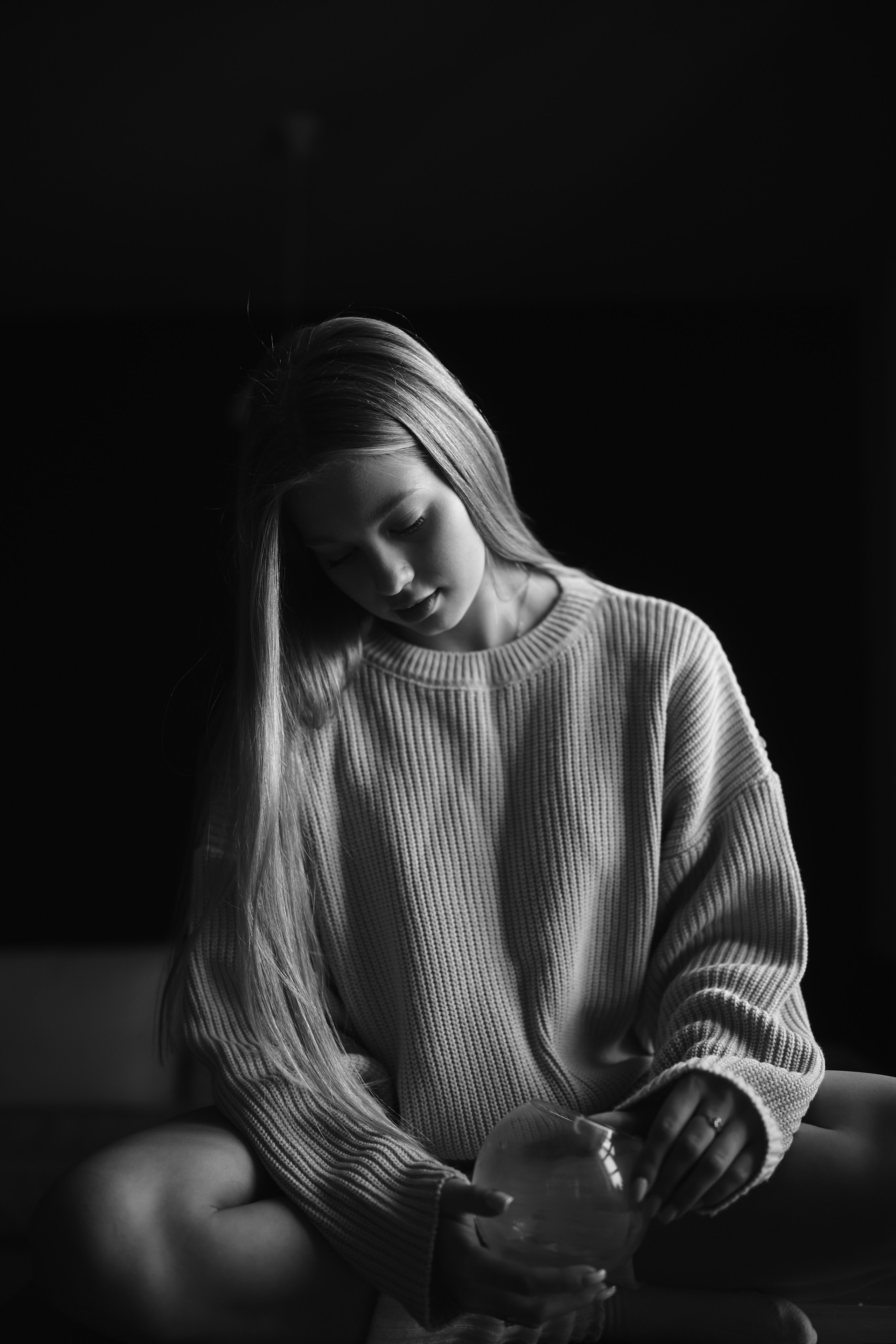 Level 1 — Monochrome boudoir