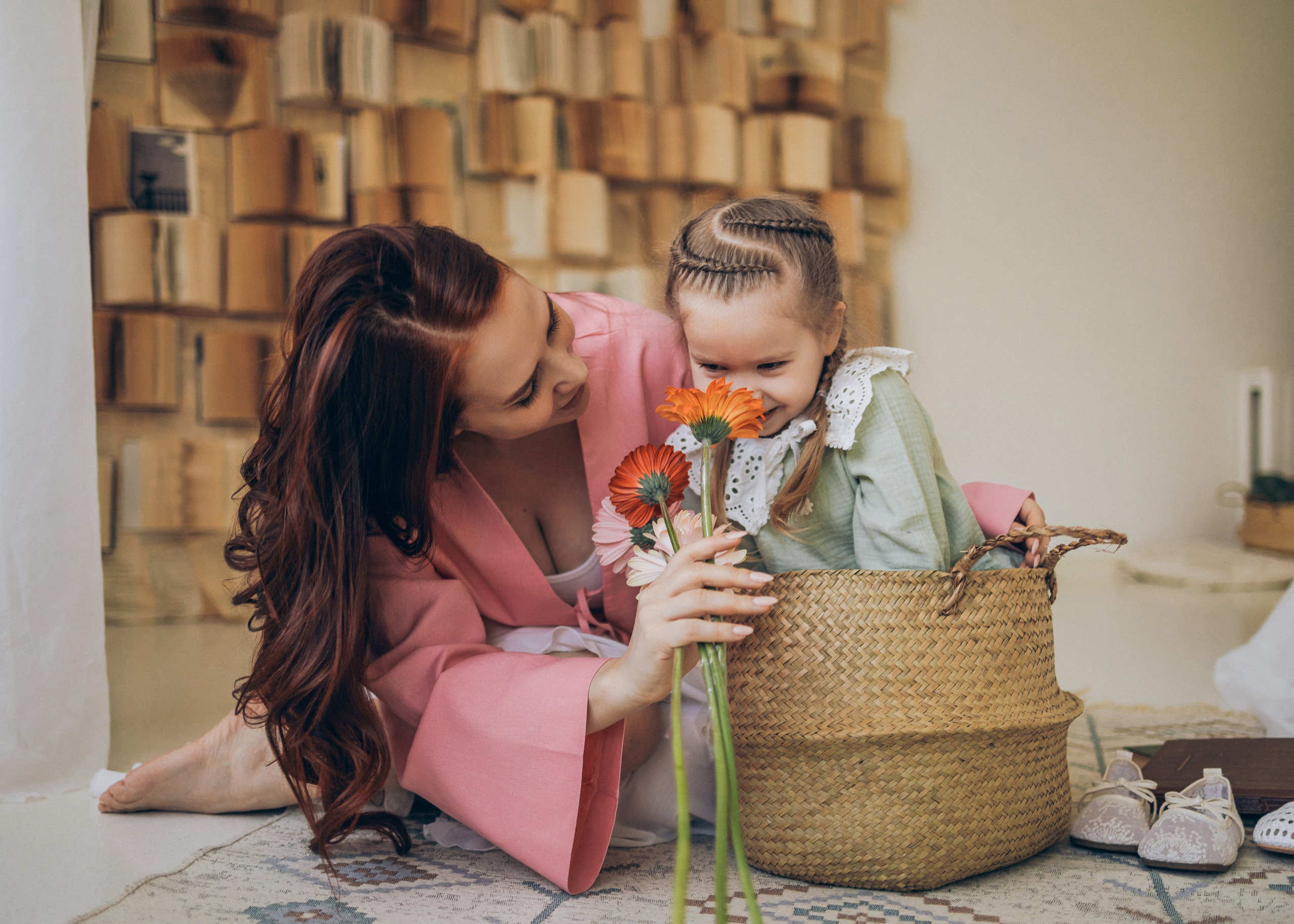 Аня и София. Семейный фотограф В Москве Александра Дейкун