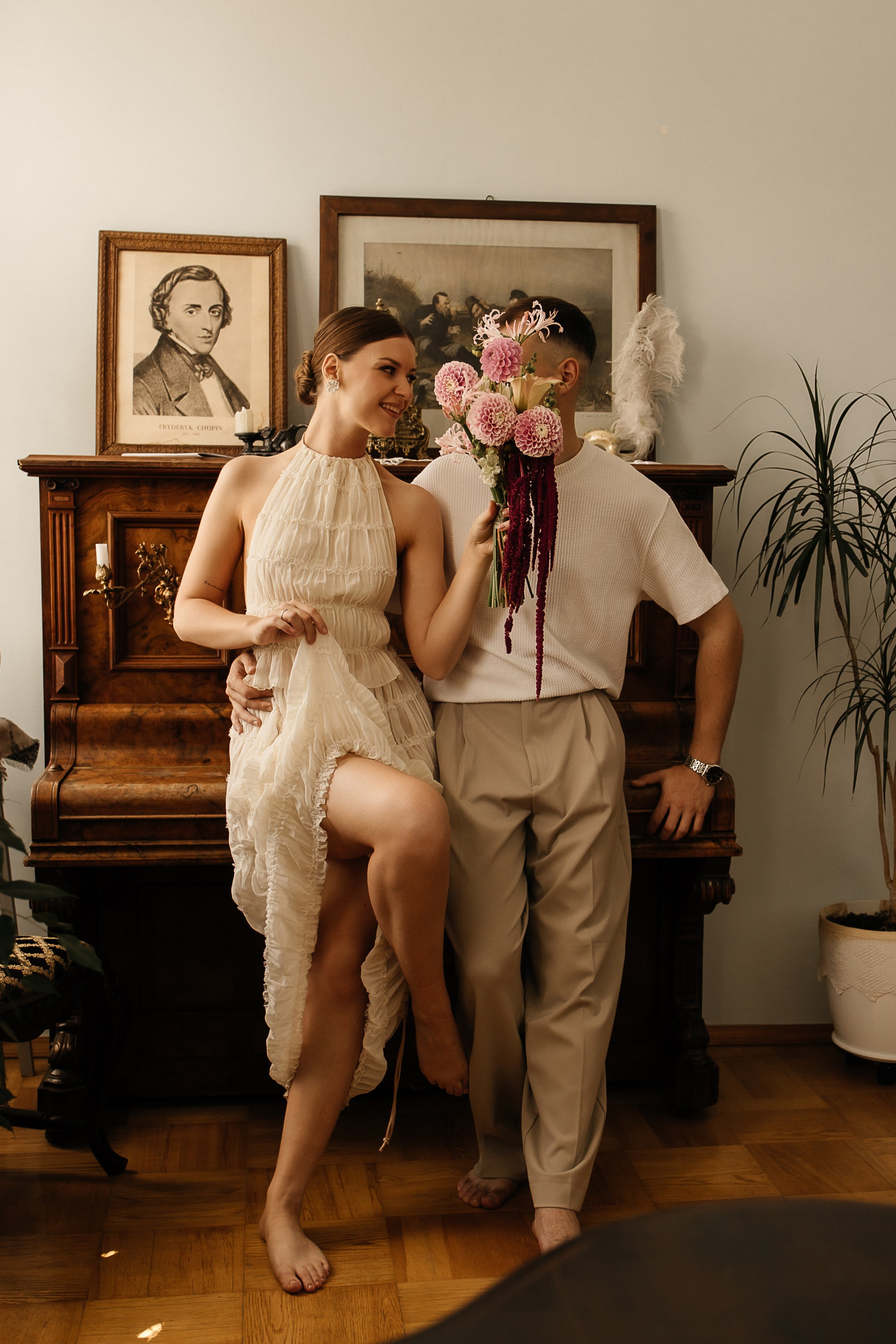 Свадьба в ретро-квартире. Свадебный и семейный фотограф Виолетта Сидельникова. Краснодар, Россия, Беларусь, Европа