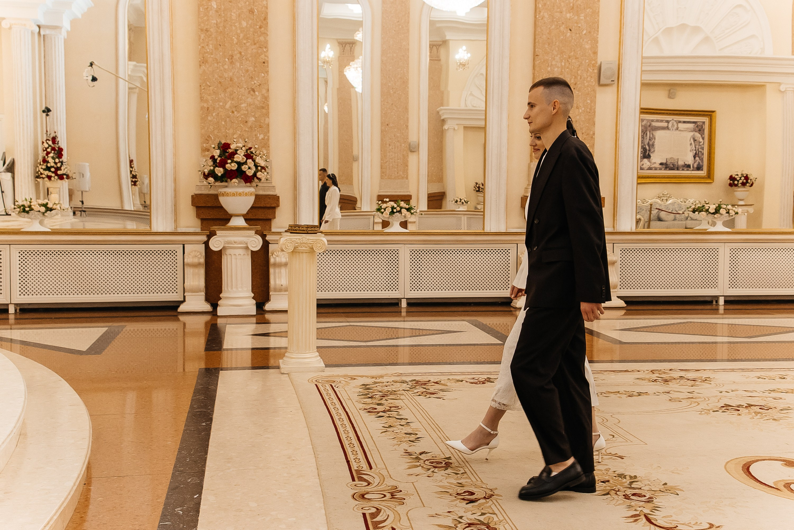 Роспись в Екатерининском зале. Свадебный фотограф Виолетта Сидельникова. Краснодар, Россия, Беларусь, Европа