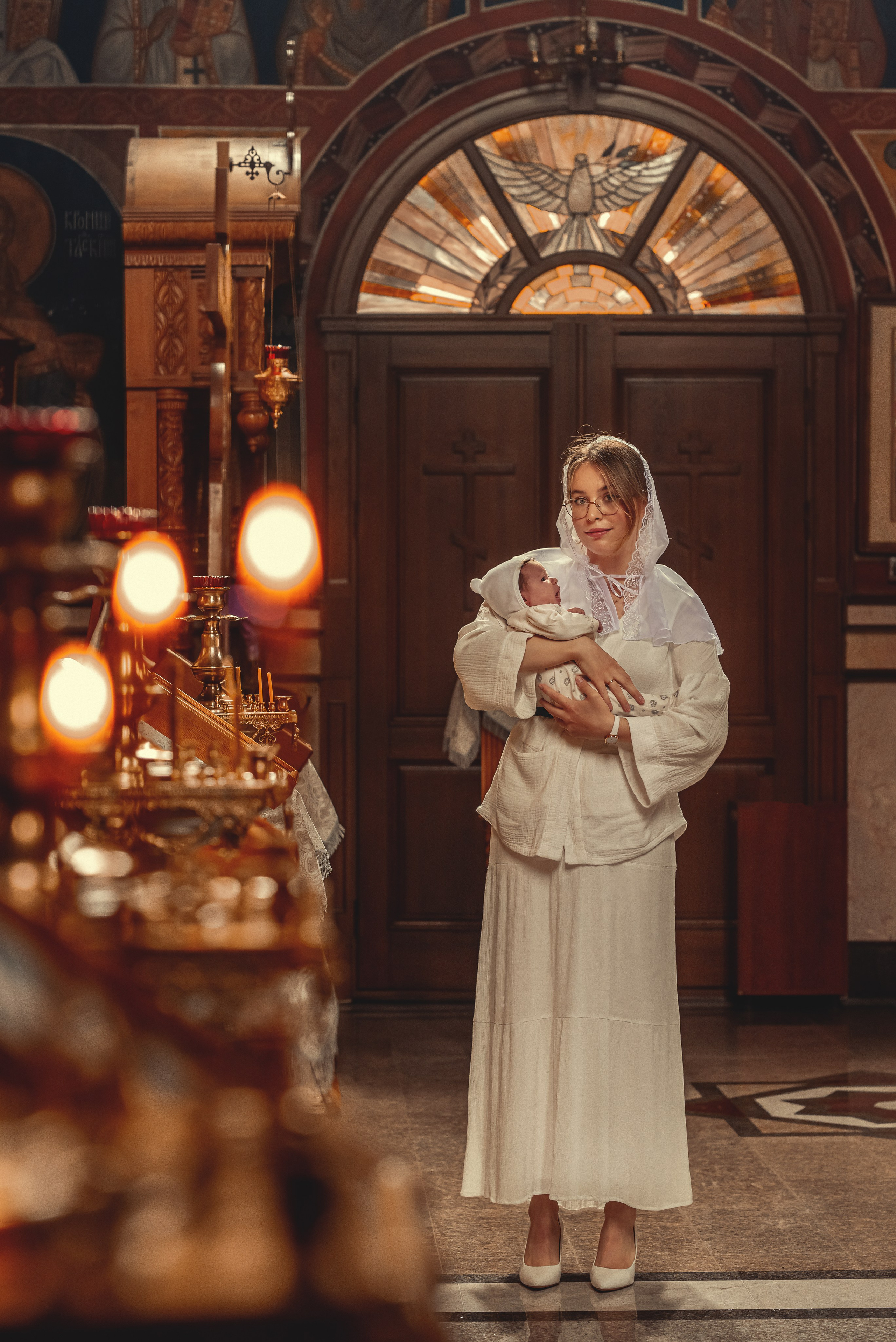 Таинство Крещения Любавы. Фотограф Таинств Крещения и Венчания в г. Курске