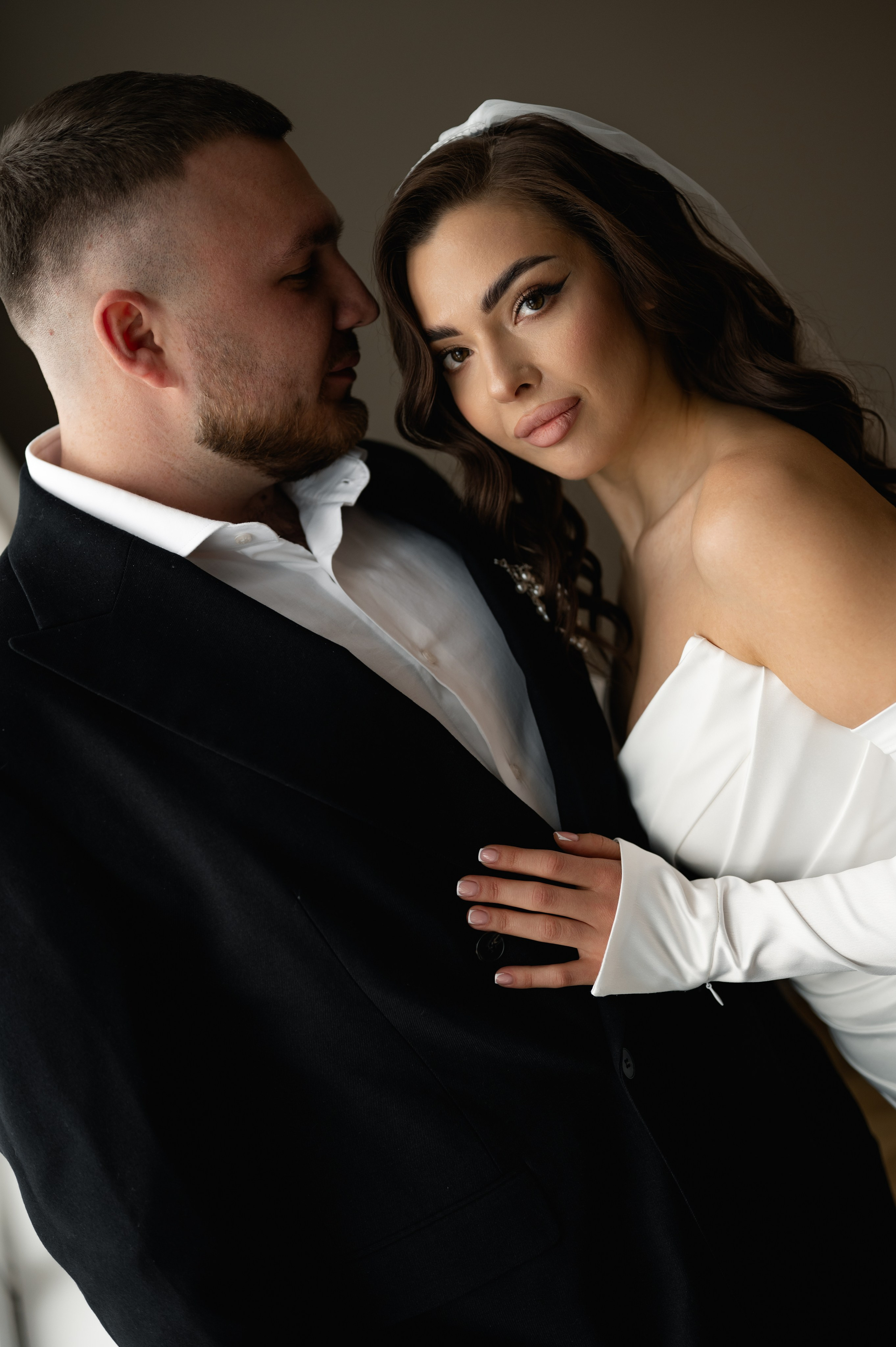 Свадебная фотосессия в студии. Свадебный и семейный фотограф в Краснодаре Алина Мельник