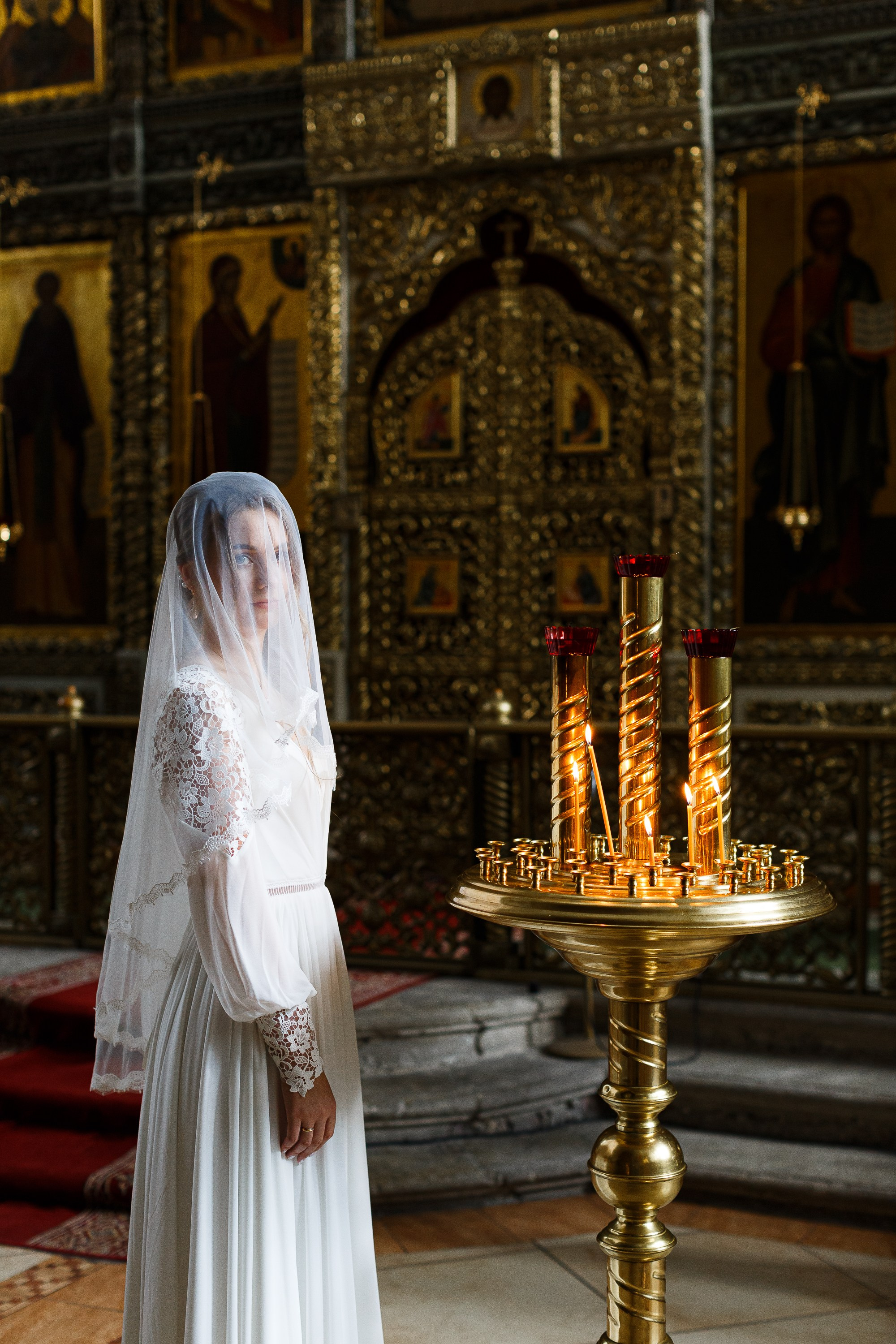 Венчание в храме Живоначальной Троицы на Шаболовке