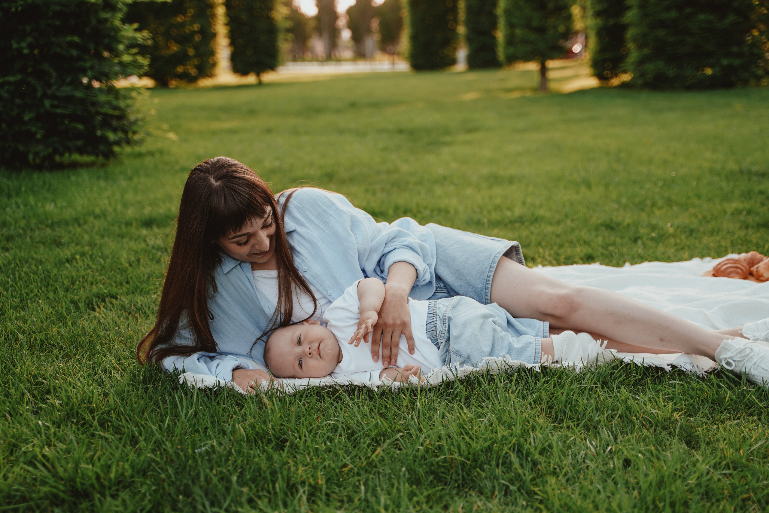 Семейная фотосессия в парке Галицкого. Семейный и женский фотограф в Краснодаре Анастасия Приймак
