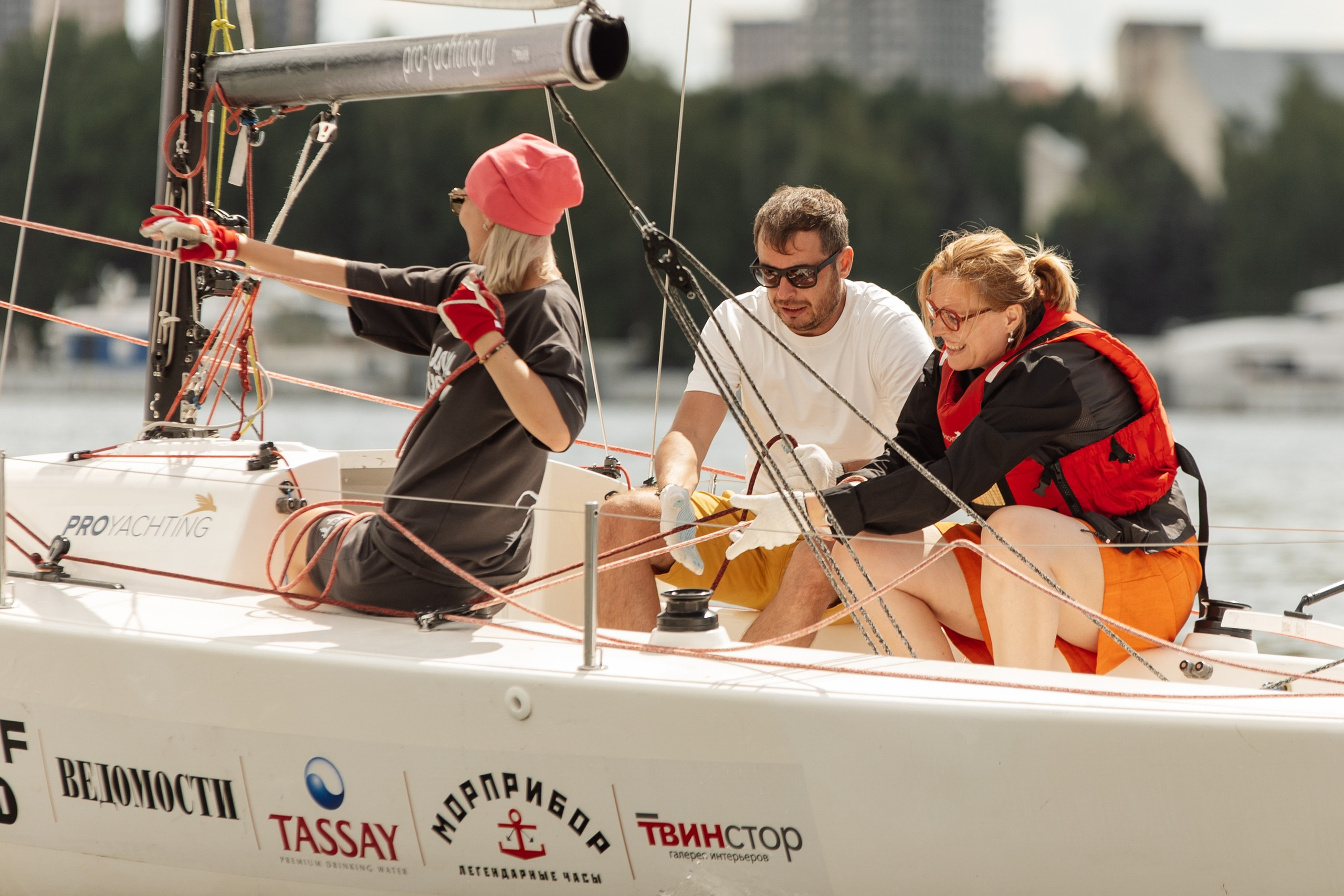 Яхт Клуб PROyachting. Регата. Репортажный фотограф. Москва. Алина Ланская