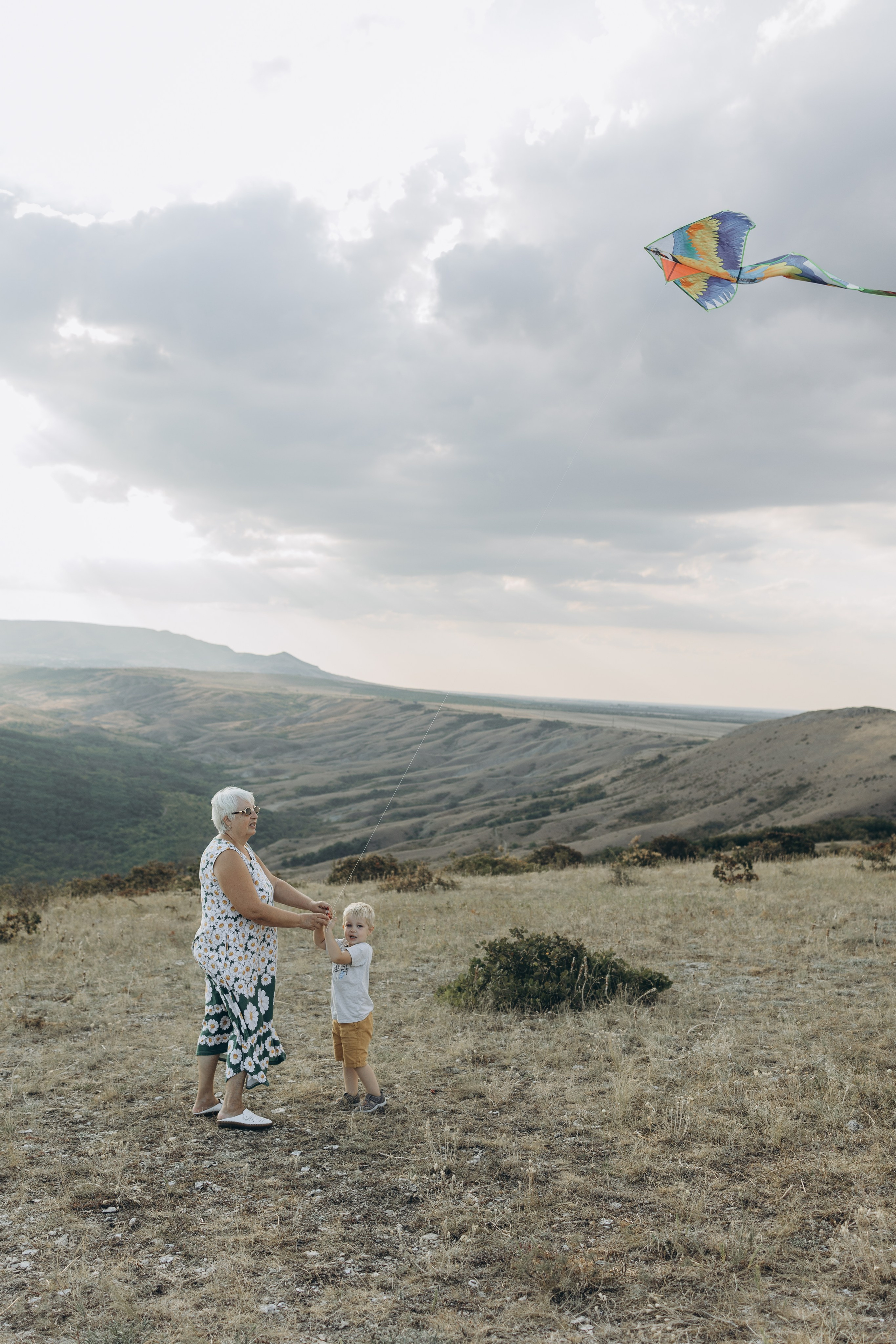 Воздушный змей. Семейный фотограф в Москве Виктория Ястребинская
