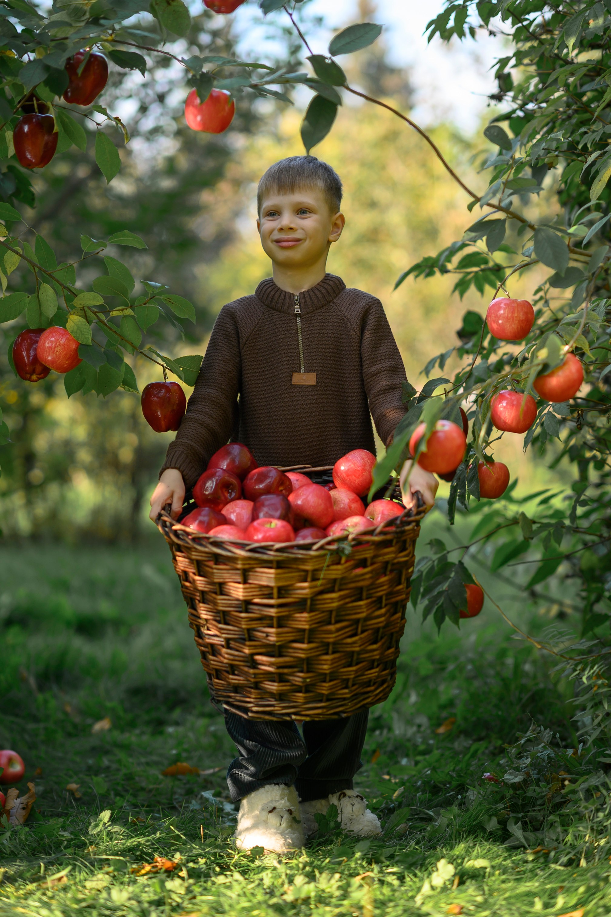 ЯБЛОКИ. Семейный фотограф Екатеринбург Лора Мур