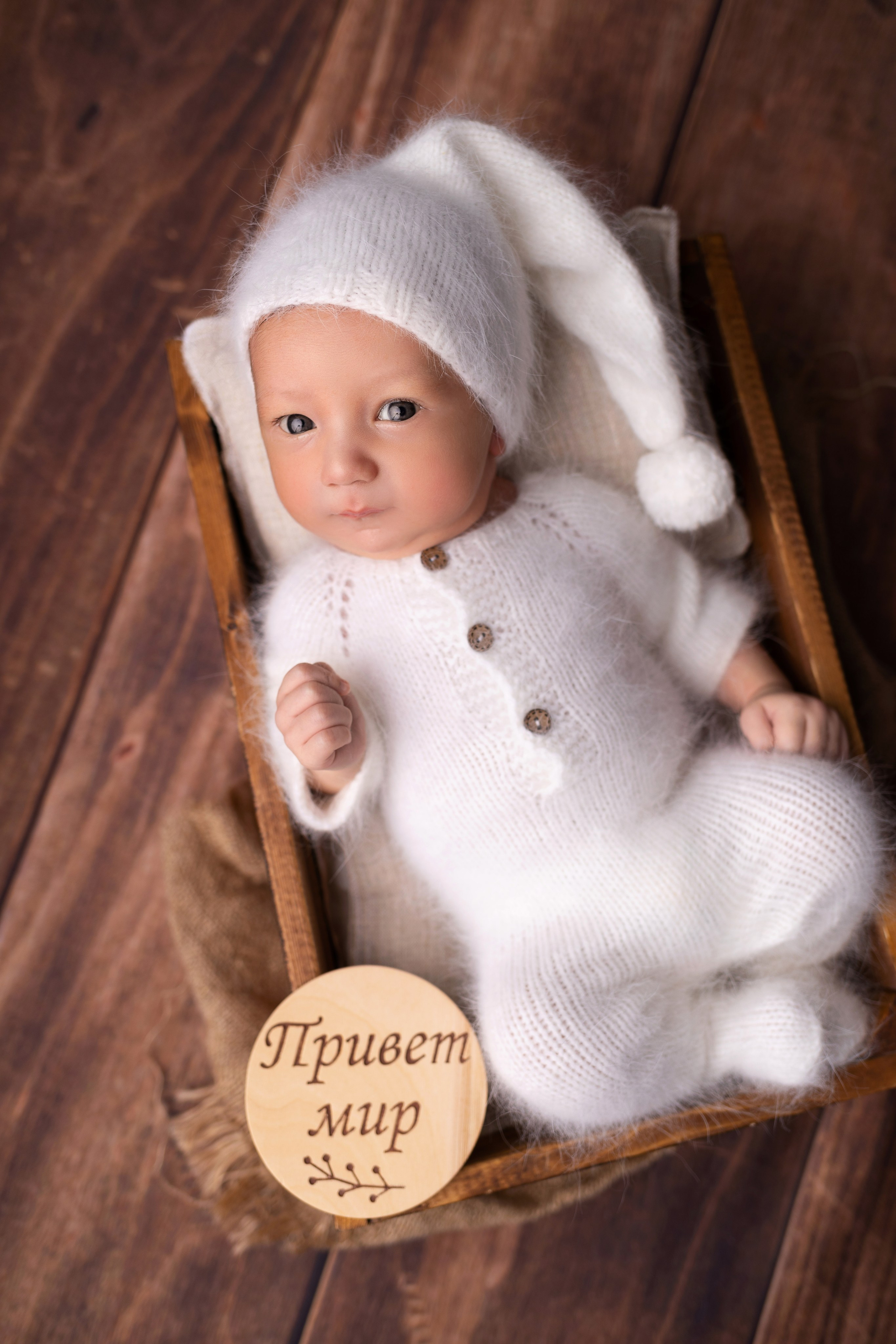 Классическая фотосессия малыша. Фотограф новорожденных малышей в Омске и Омской области Эльвира Камаева