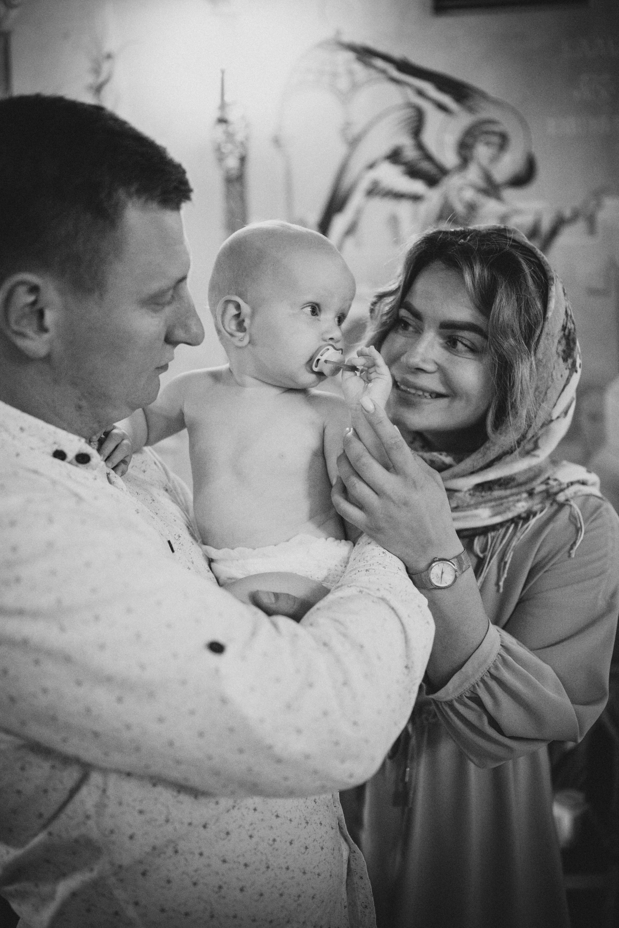 Крещение Василины (Храм Праведной Софии Слуцкой). Семейный фотограф в Минске Дарья Дреко