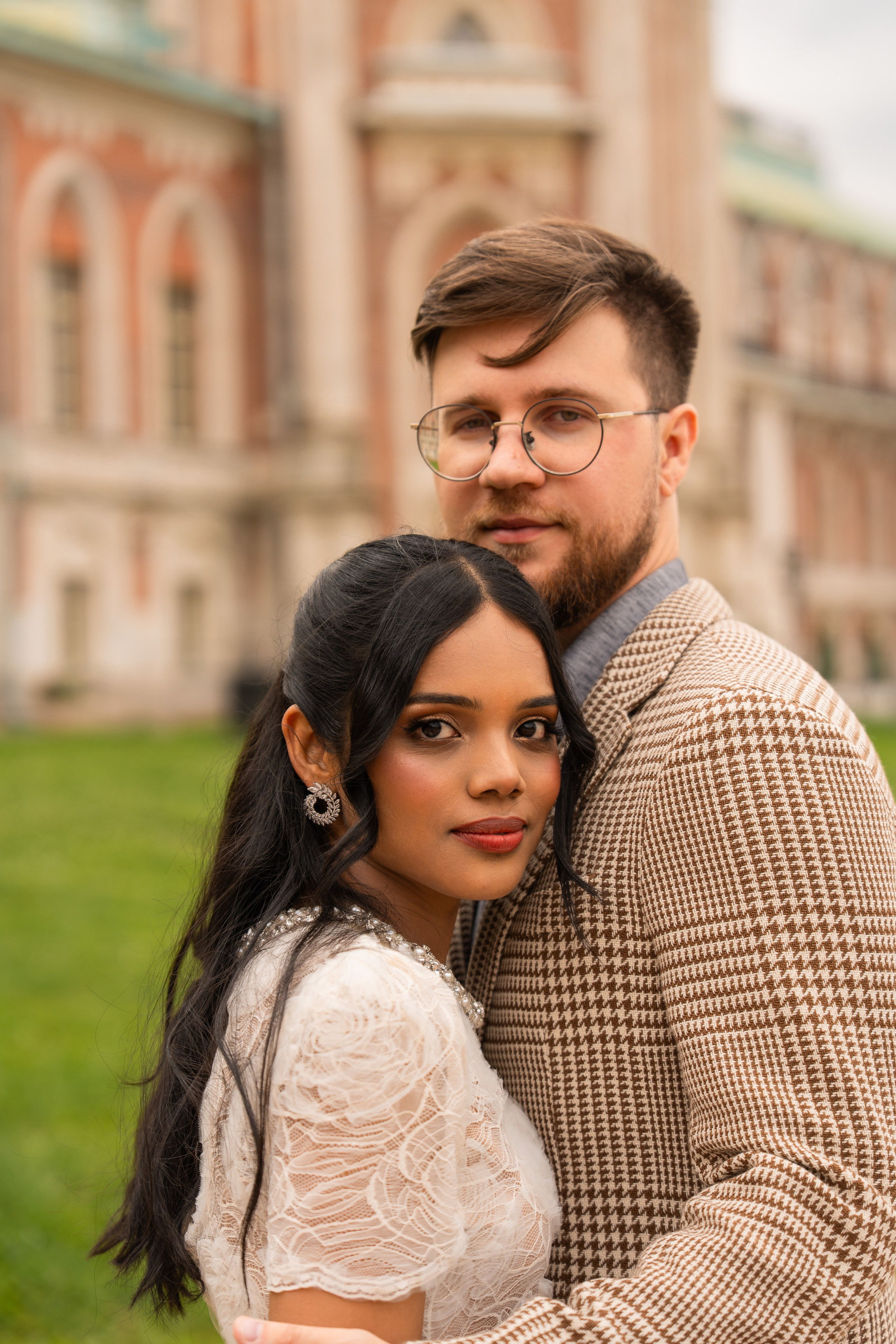 Максим и Харша, Царицыно. Свадебный фотограф в Москве Анна Полушина