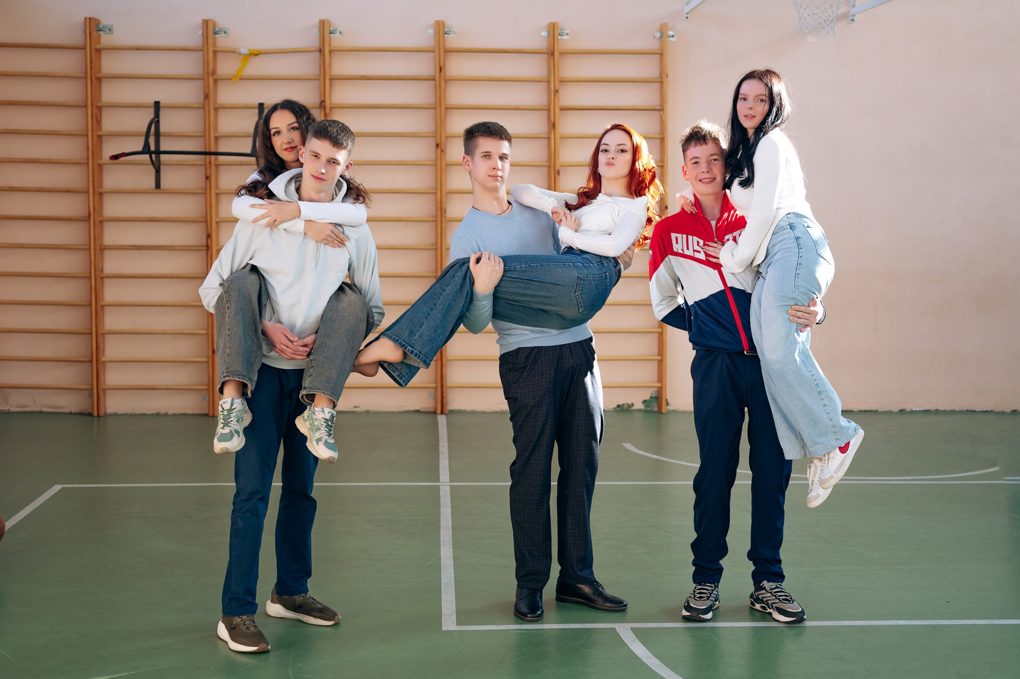 Фотосессия учеников 11 класса в школе. Свадебный и репортажный фотограф в Ярославле Евгений Сальников