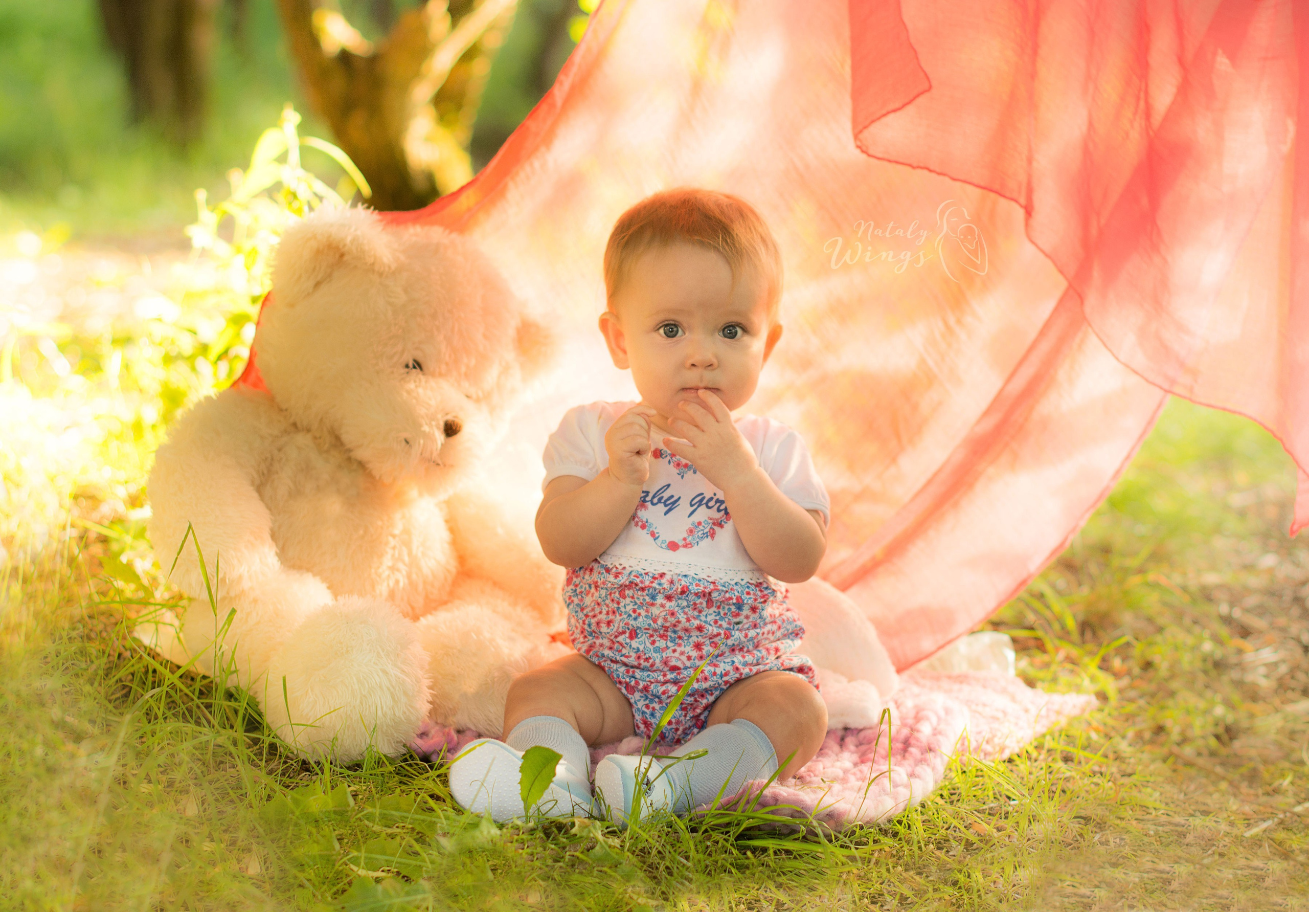Детская фотосессия до 1 года в парке. Фотосессия беременности — Крылова Натали — Москва