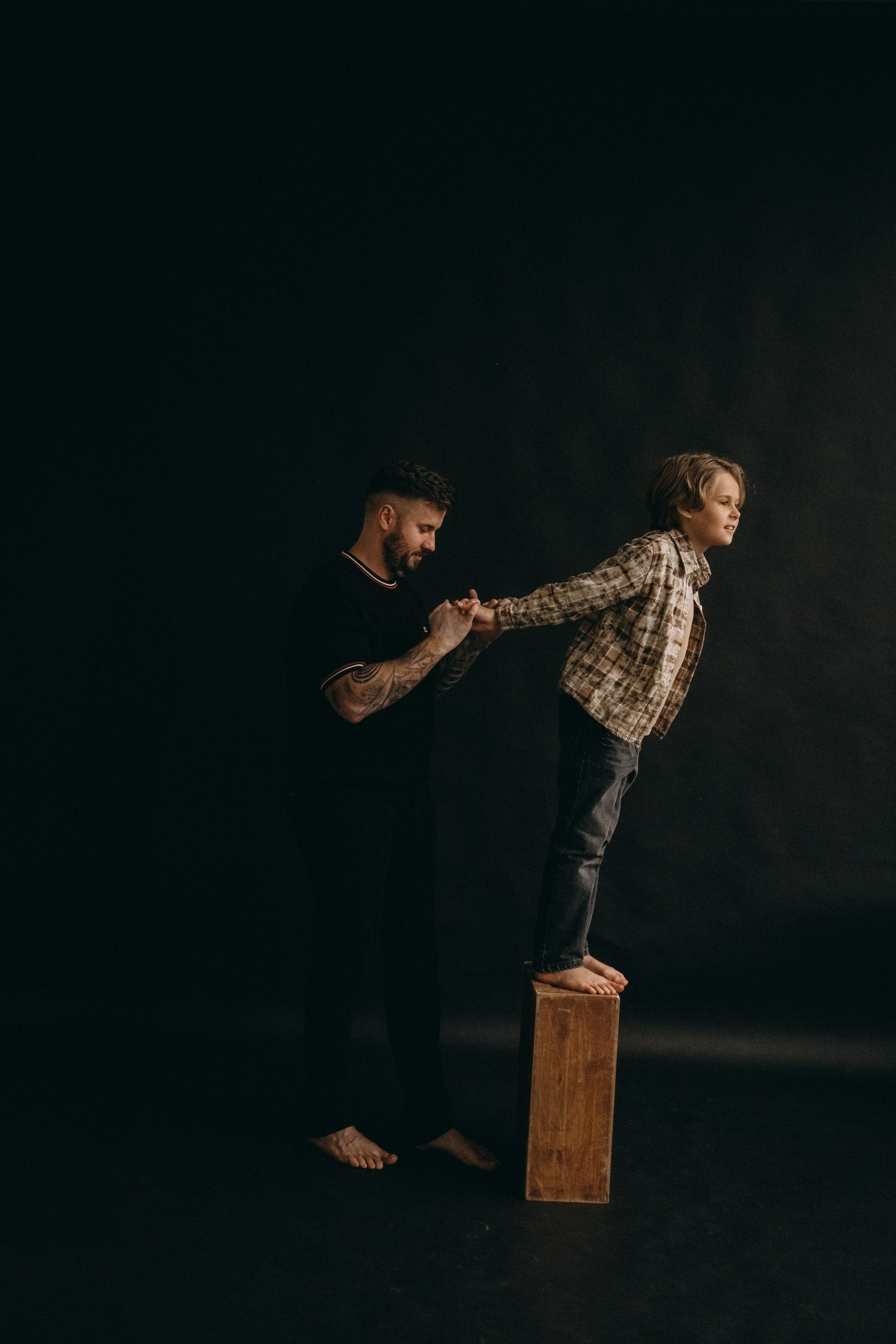 Папа и сын. Семейный фотограф в Санкт-Петербурге Дарья Косянчук