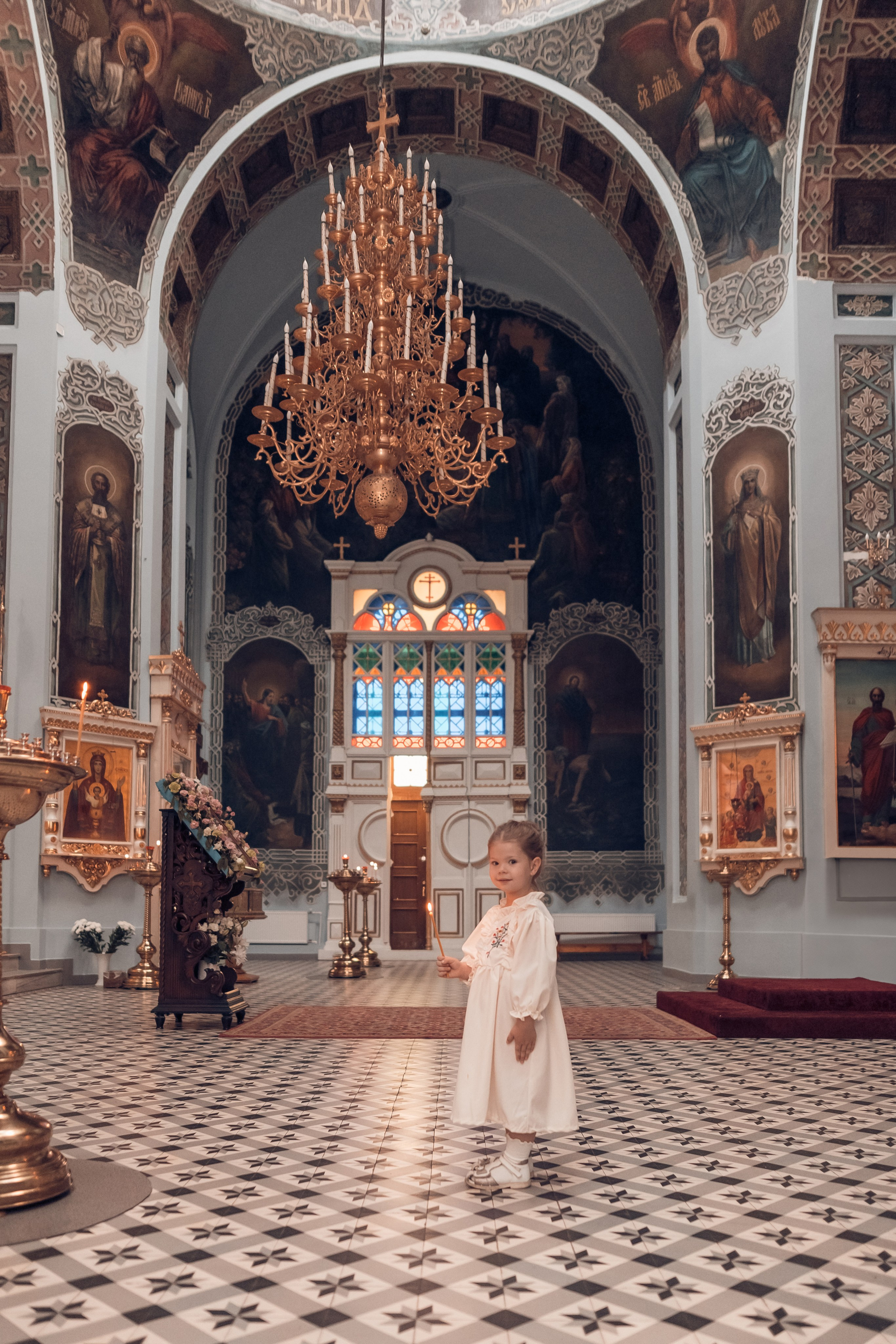 Таинство Крещения Ярославы. Храм Сошествия Святого Духа. Главная