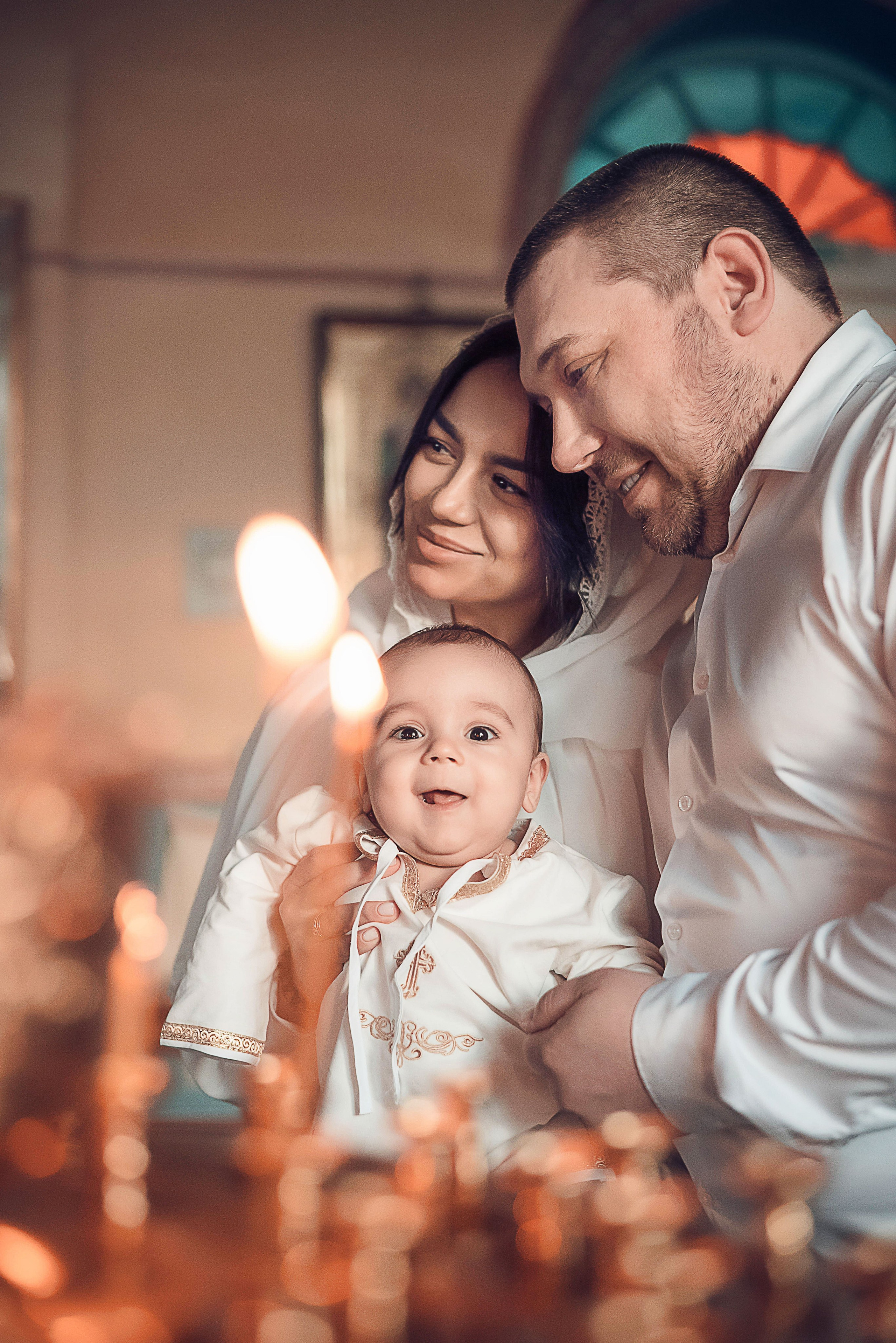 Съемка крещения в Красноярске. Фотографы крещения/венчания  Красноярск Татьяна и Вячеслав Переваловы