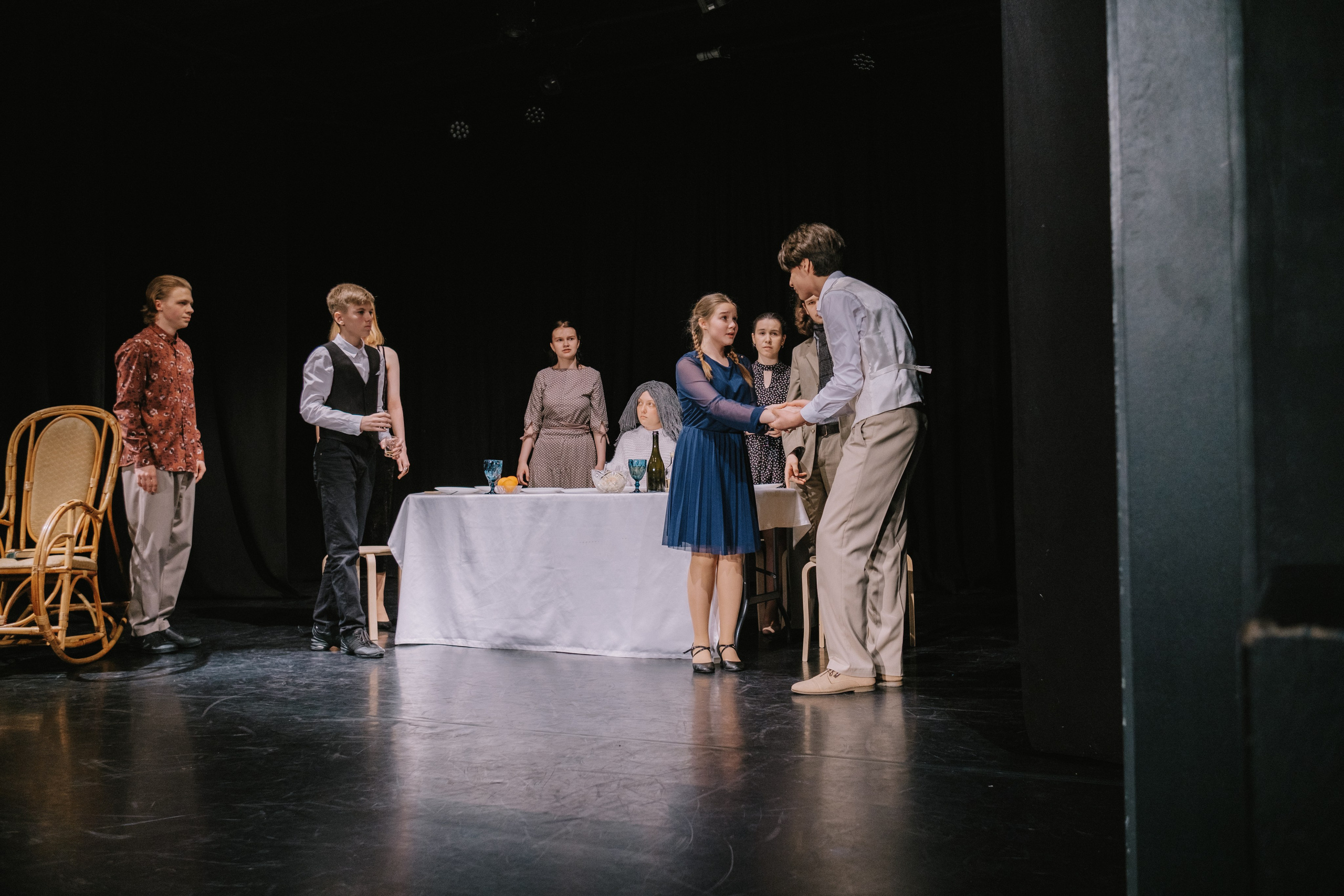 Детская театральная студия «Ирбис», спектакль. Репортажный и портретный фотограф в Москве Илья Спиридонов