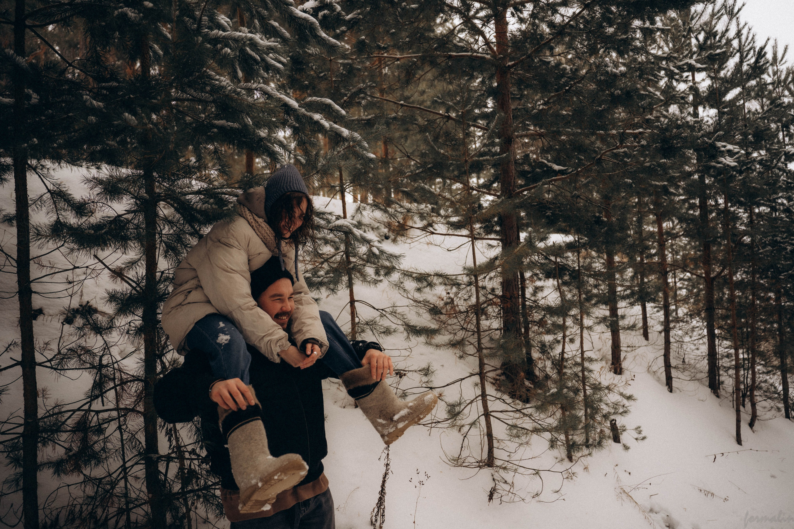 Романтичный снегопад. Алиса Никитцова | Фотограф в Казани