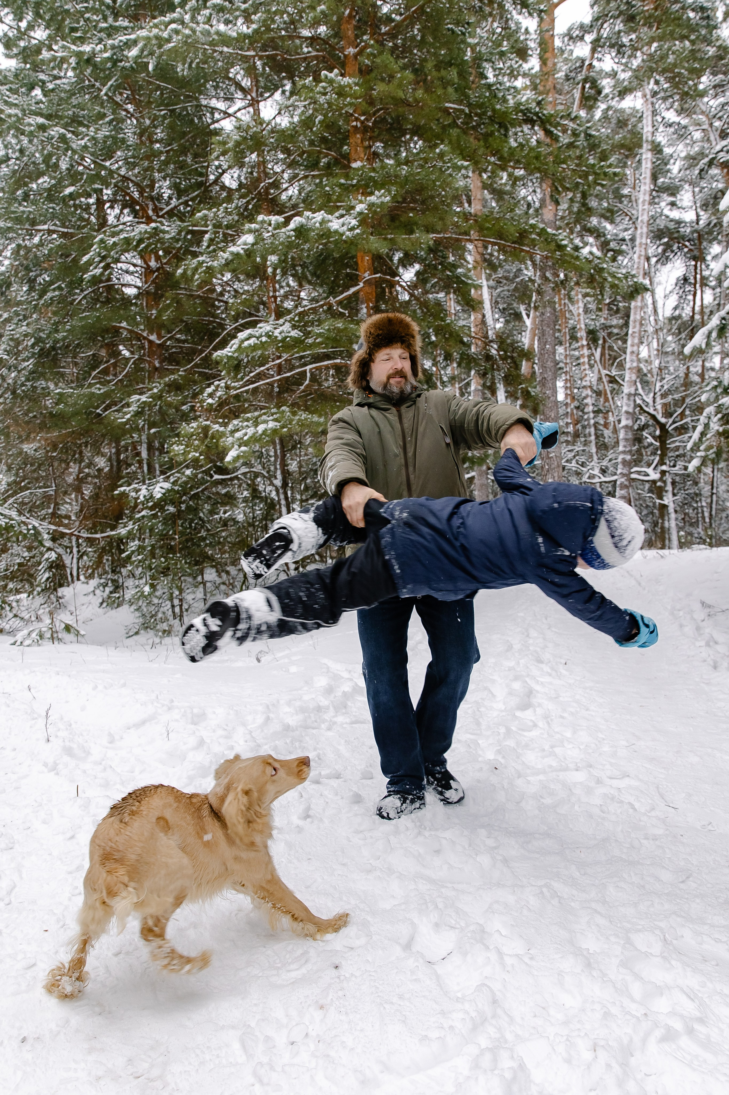 Прогулка в лесу. Свадебный и семейный фотограф в Рязани Саша Крутых