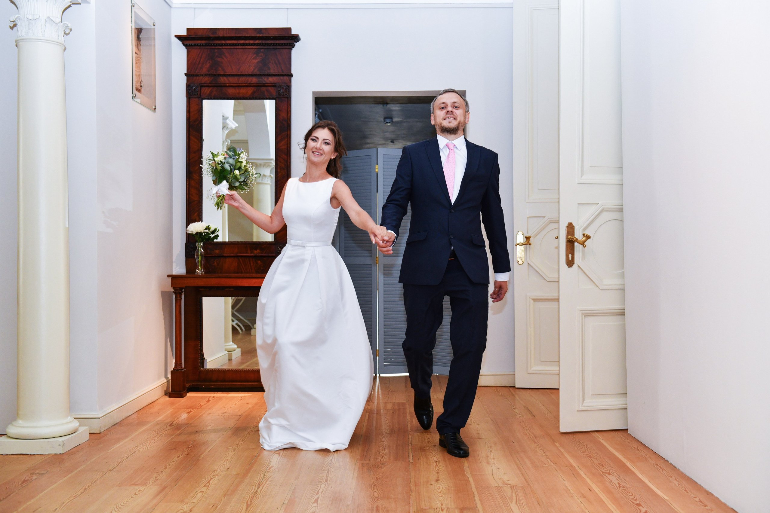 Регистрация брака Владимира и Ирины. Свадебный и портретный фотограф в Москве Галина Борисова