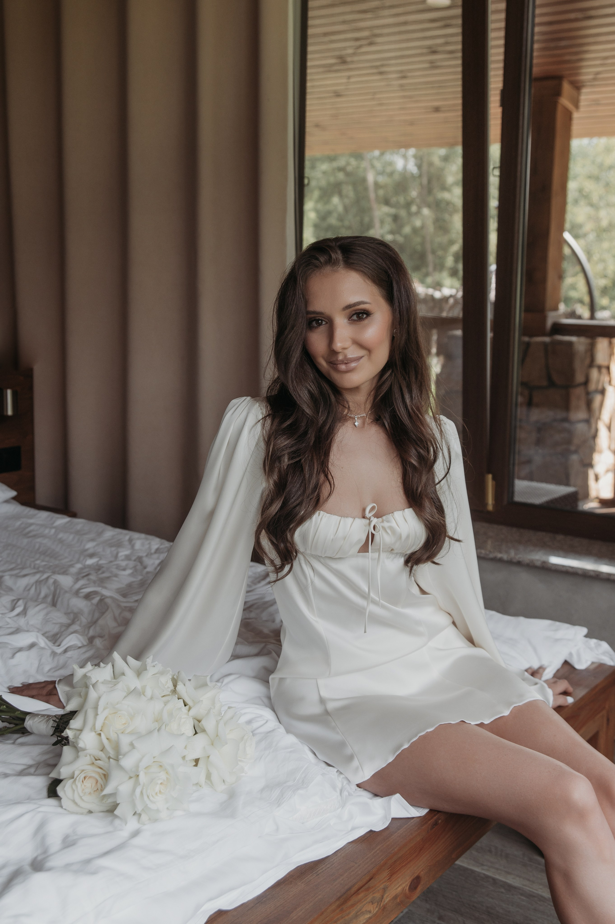 Свадебная фотосессия с утром невесты и красивым свадебным банкетом. Свадебный фотограф в Твери, Москве и Санкт-Петербурге Денисова Екатерина