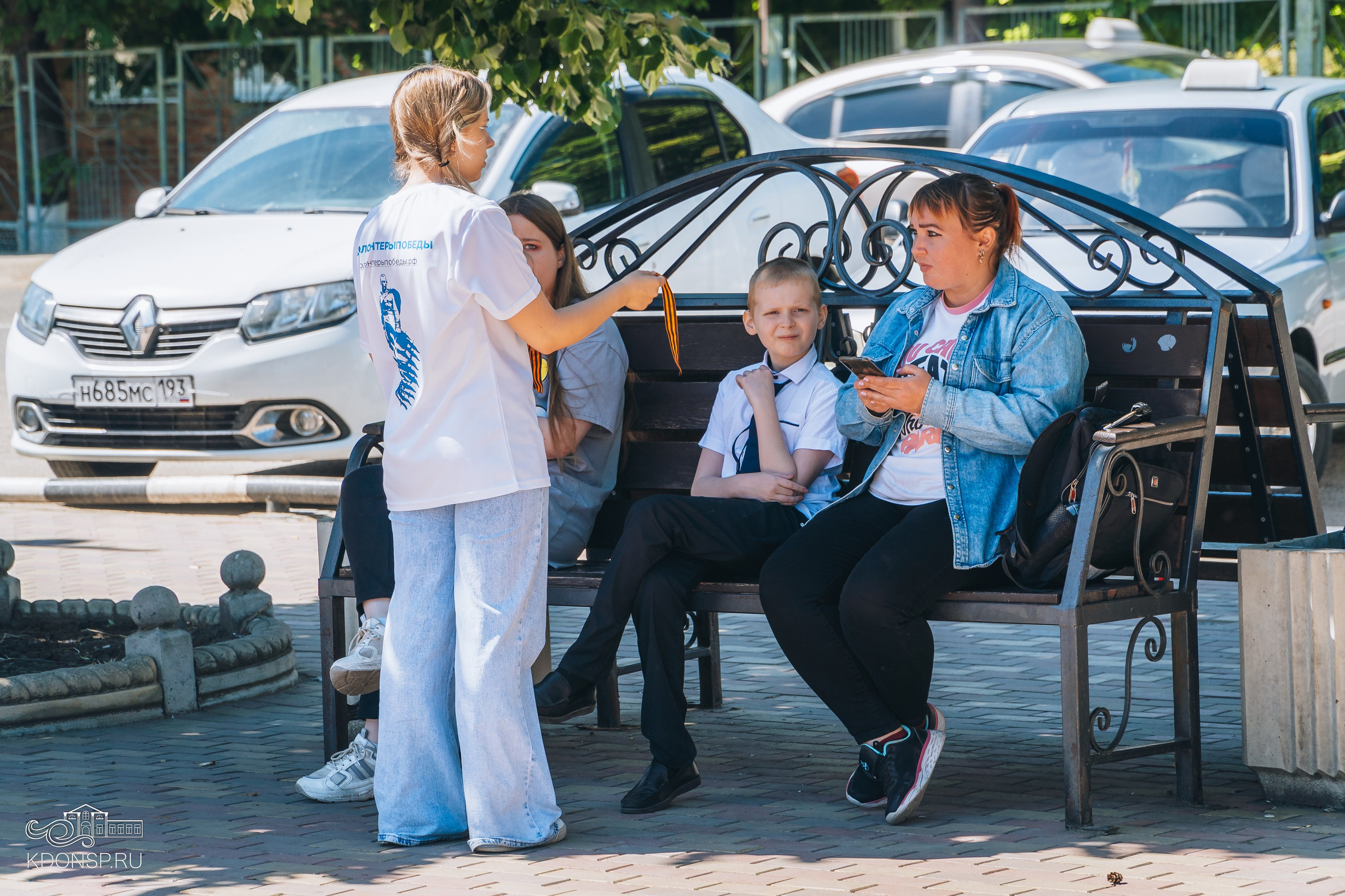 «Георгиевская ленточка». Новотитаровский Дом культуры