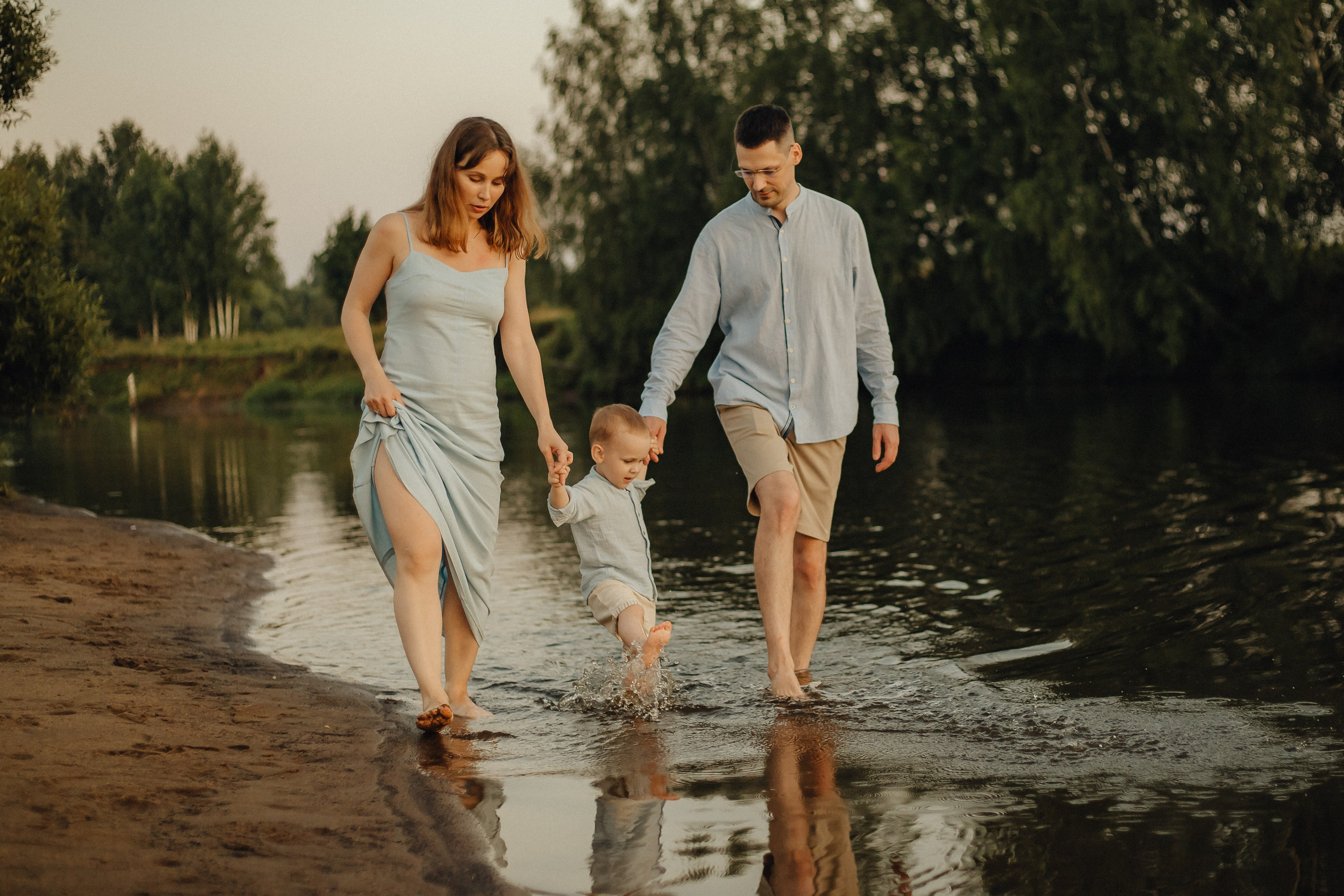Христина с семьёй. Семейный фотограф в Москве и Московской области Лазутина Валентина