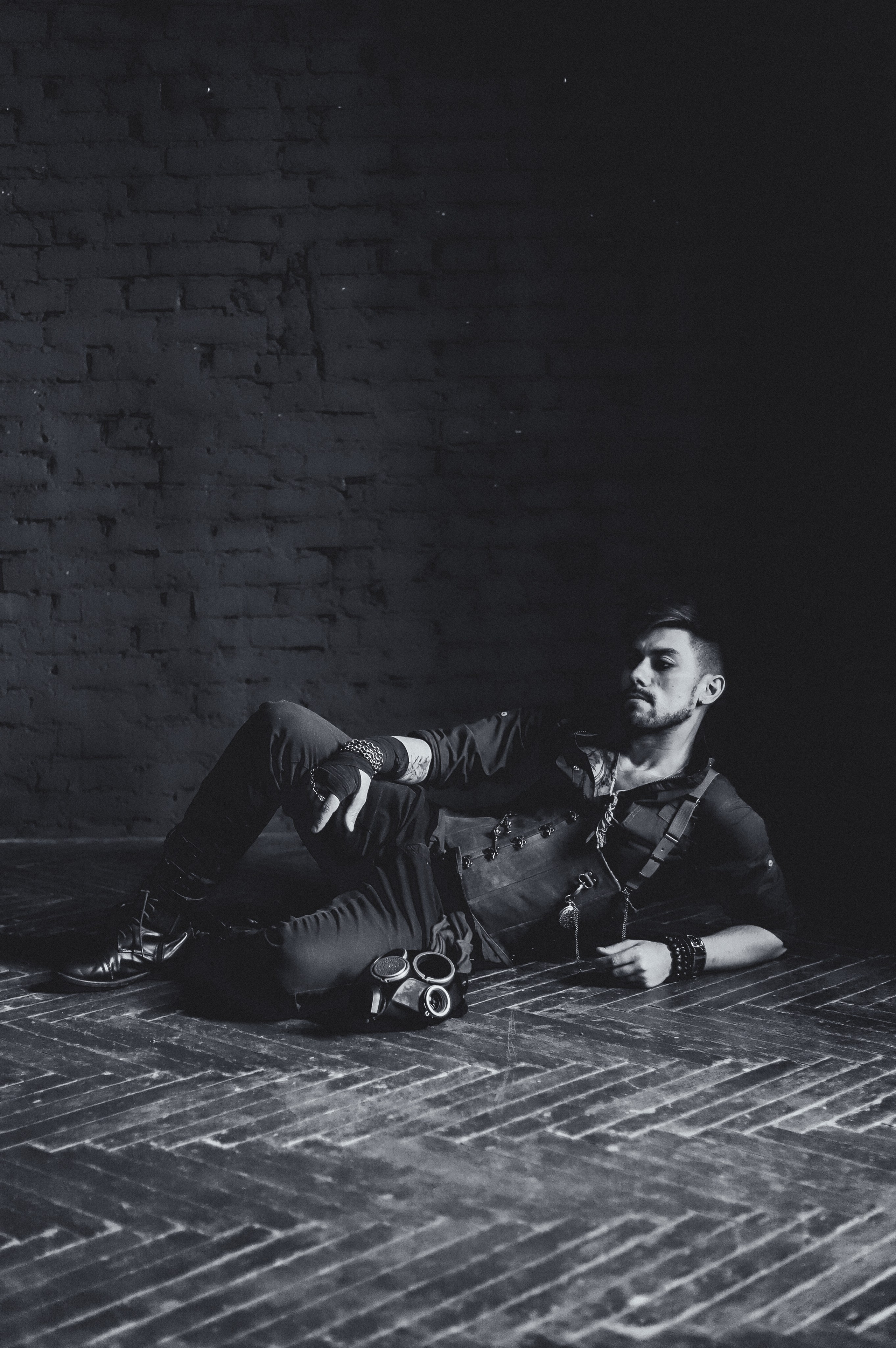 Фотопроект - Steam punks (проект с мужским корсетом). Семейный и женский фотограф Кемерово Мария Степ