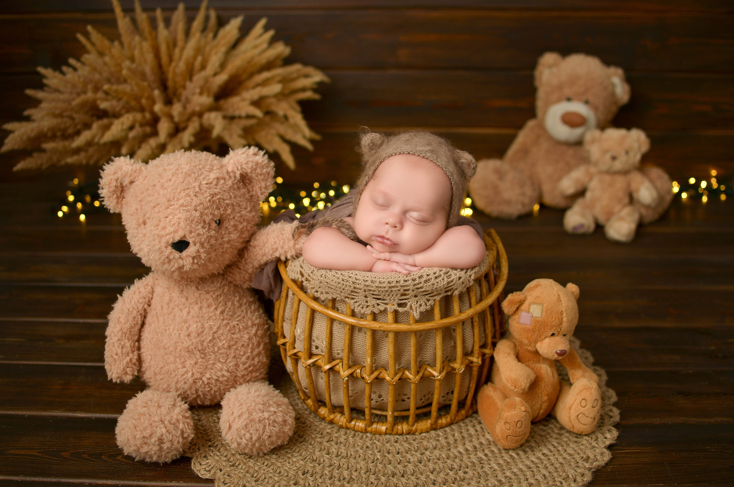 Двойняшки — близнецы. Фотограф новорожденных Краснодар Малышенко Надежда