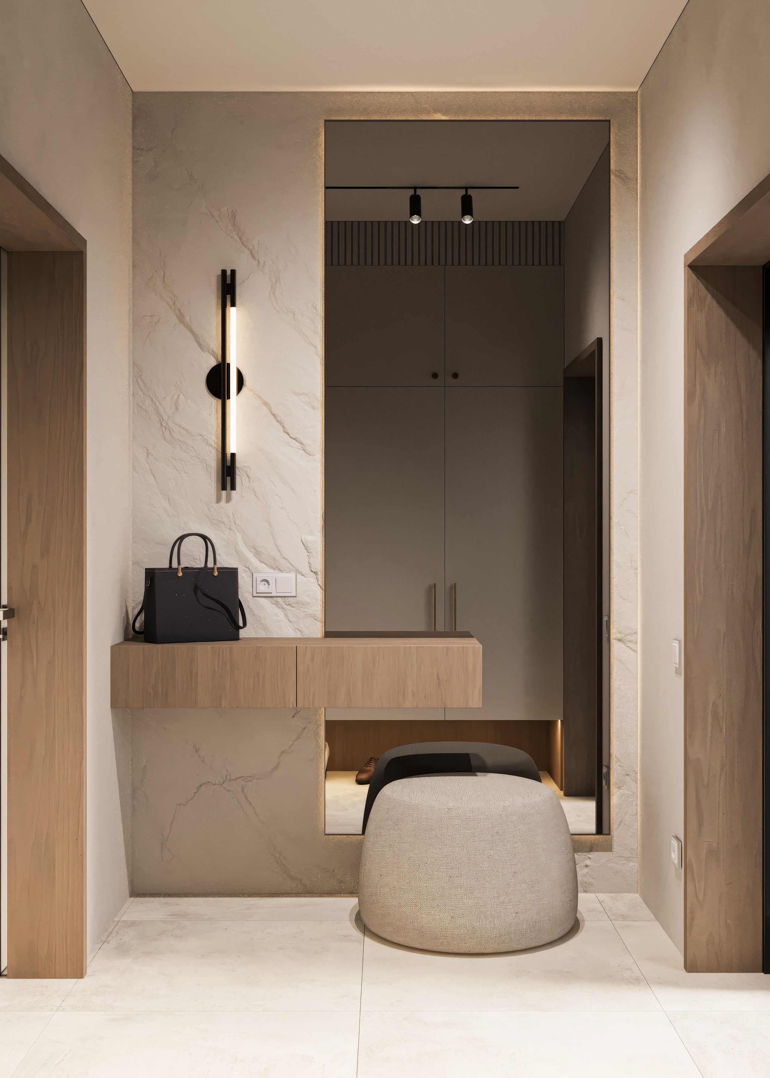 Дизайн дома в коттеджном поселке Большая вода — 150 м², 2023. Расим Селяметов — дизайн интерьера в Крыму