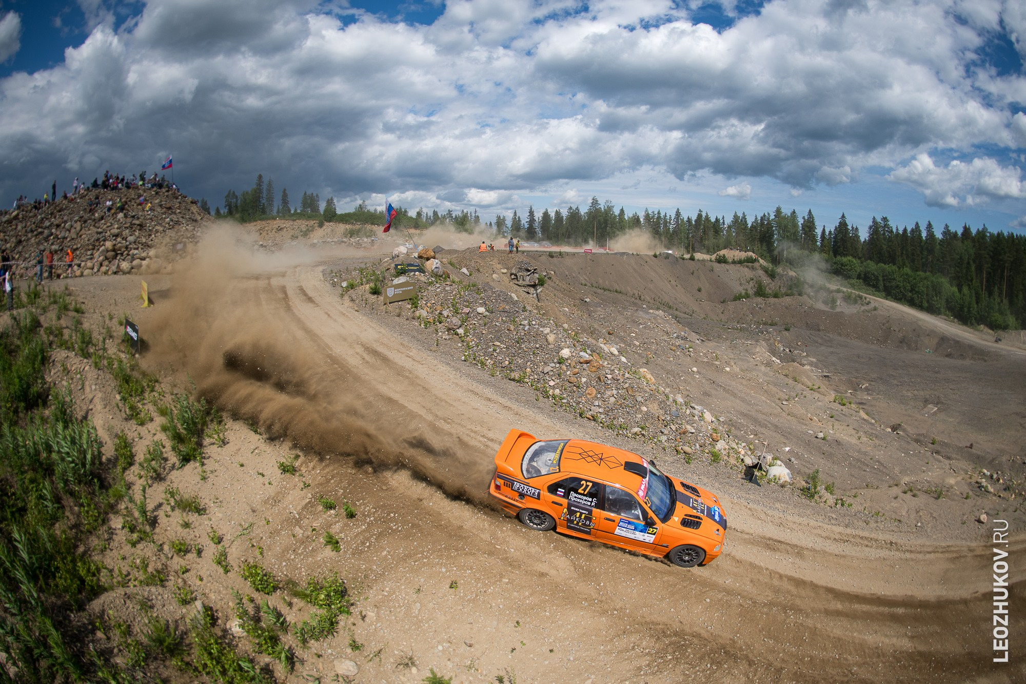 White nights rally 2025. Sports photographer Leonid Zhukov