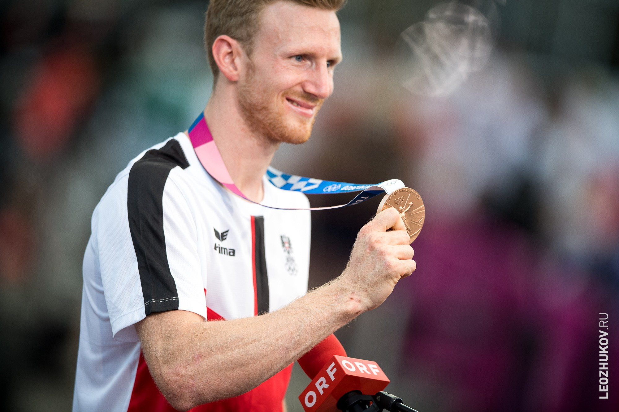 Tokyo-2020 Olympic games. Sports photographer Leonid Zhukov